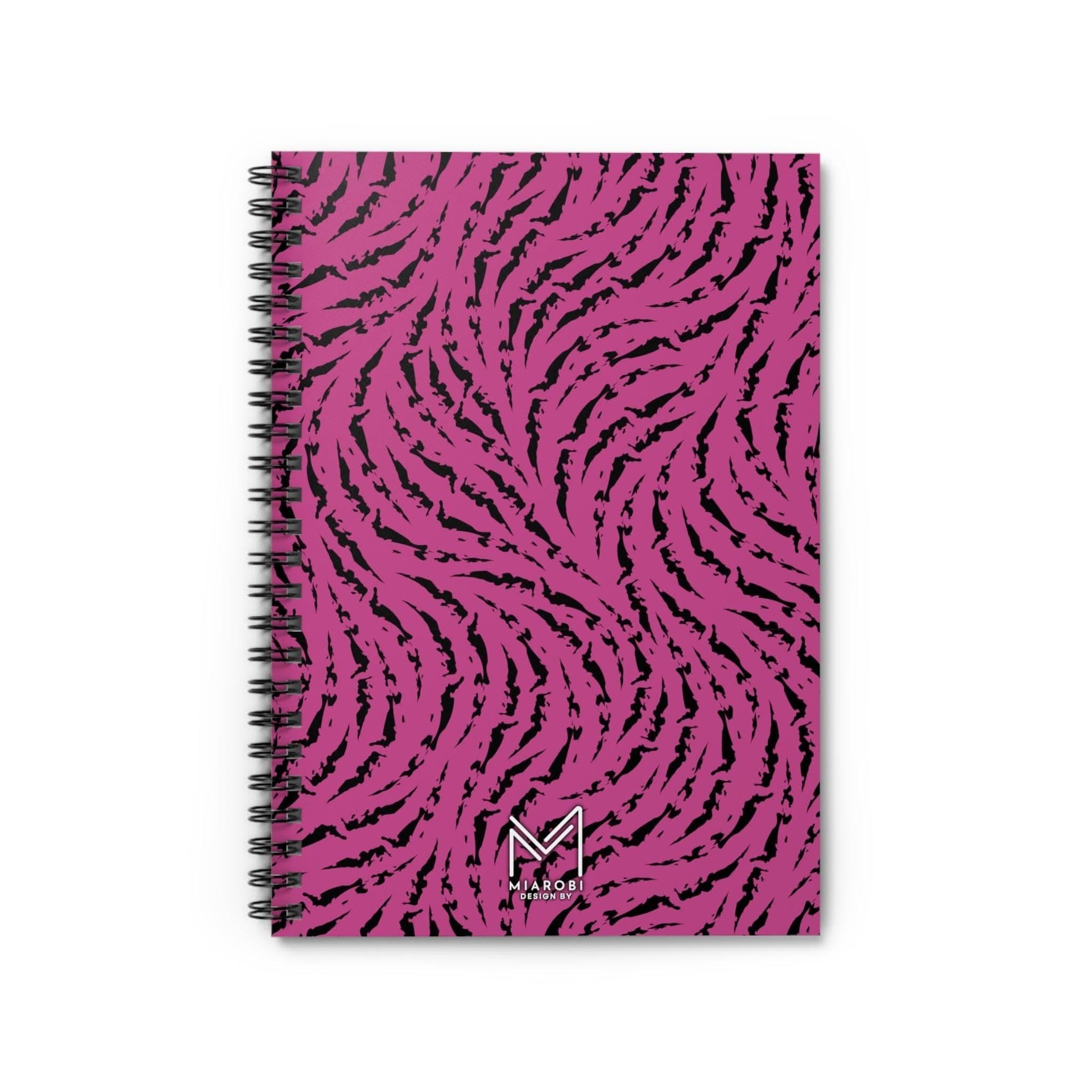 Conversation Starter Spiral Notebook - Miarobi Design By