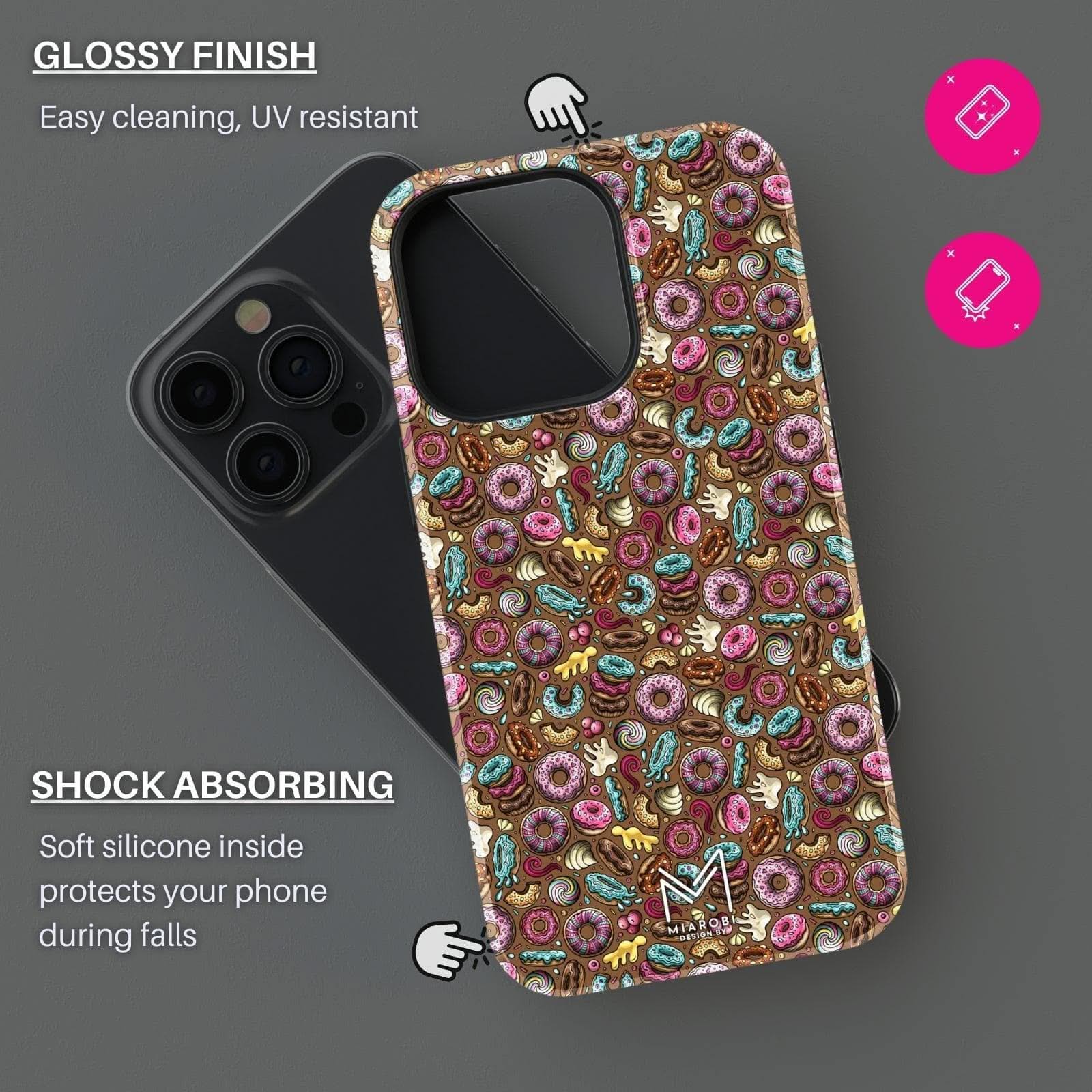 Frosted Bites Phone Case - Miarobi Design By