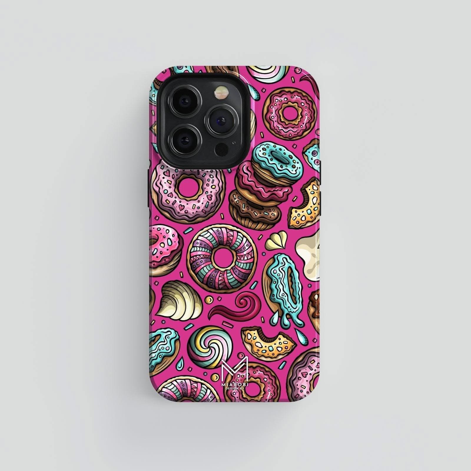 Glazed Craze (Pink) Phone Case - Miarobi Design By