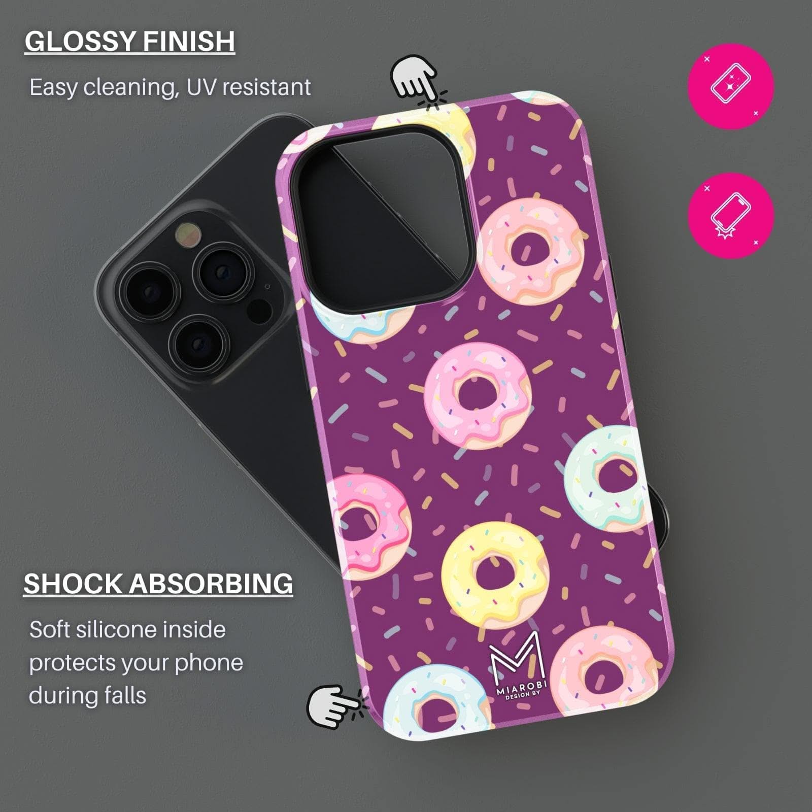 Midnight Munchkins Phone Case - Miarobi Design By