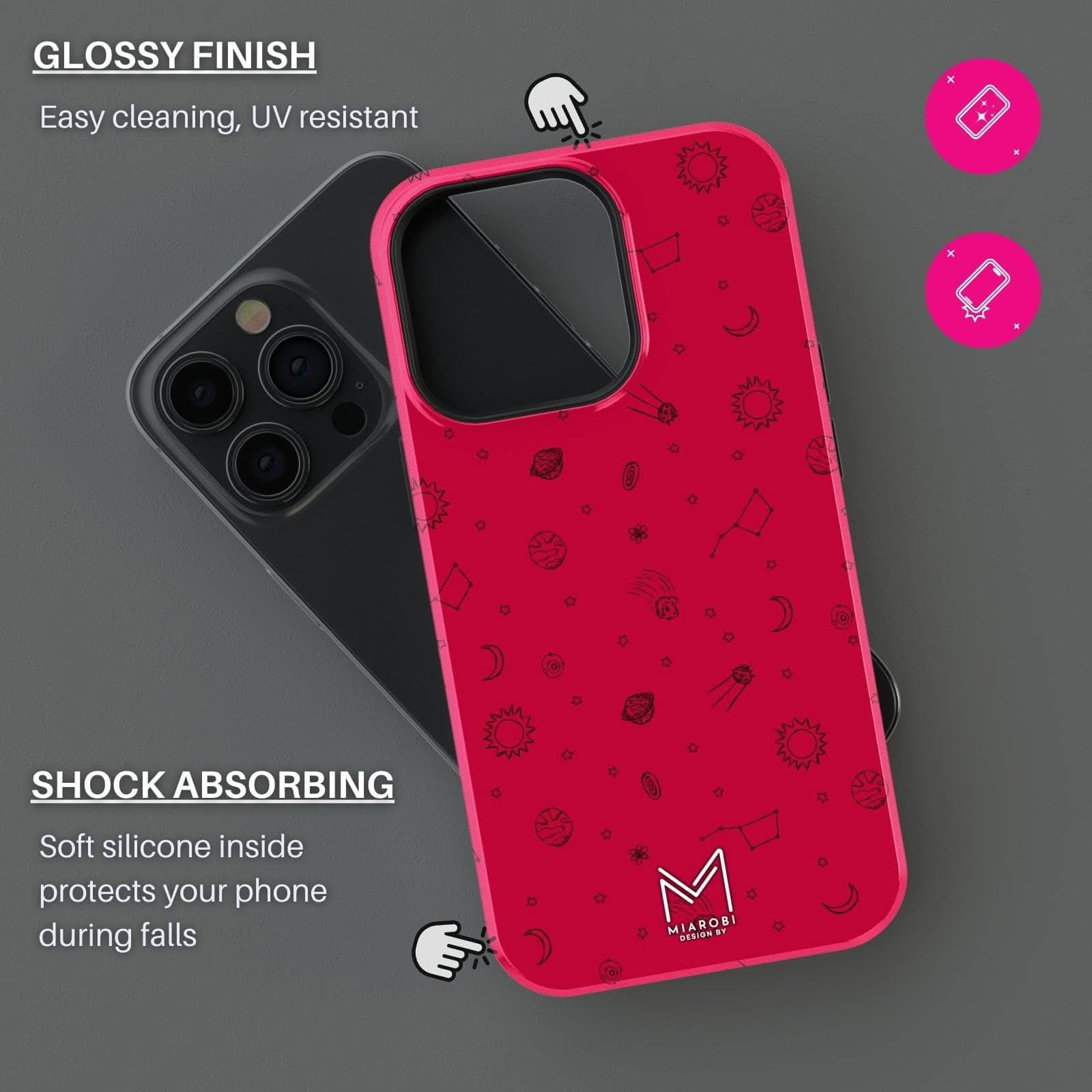 Milky Way Explore Unknown Phone Case - Miarobi Design By