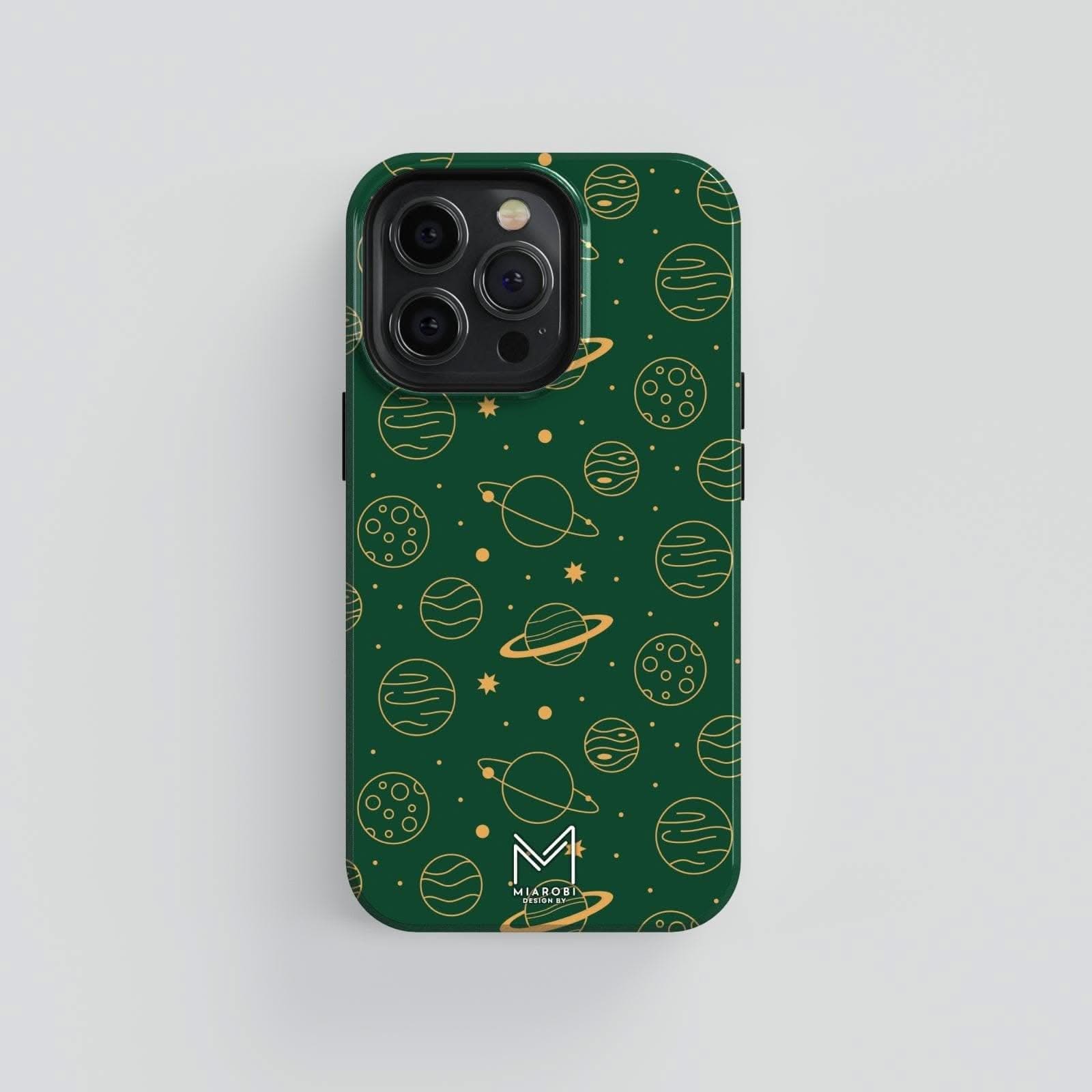 Moonstruck Celestial Beauty (Green) Phone Case - Miarobi Design By