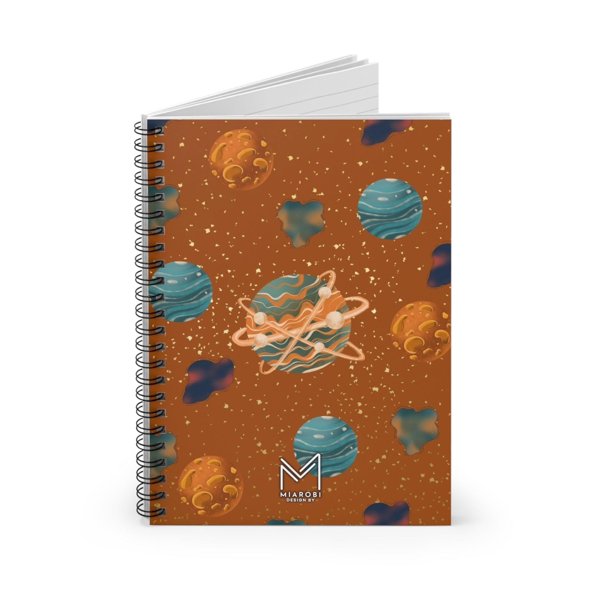 Moonstruck Wonder Spiral Notebook - Miarobi Design By