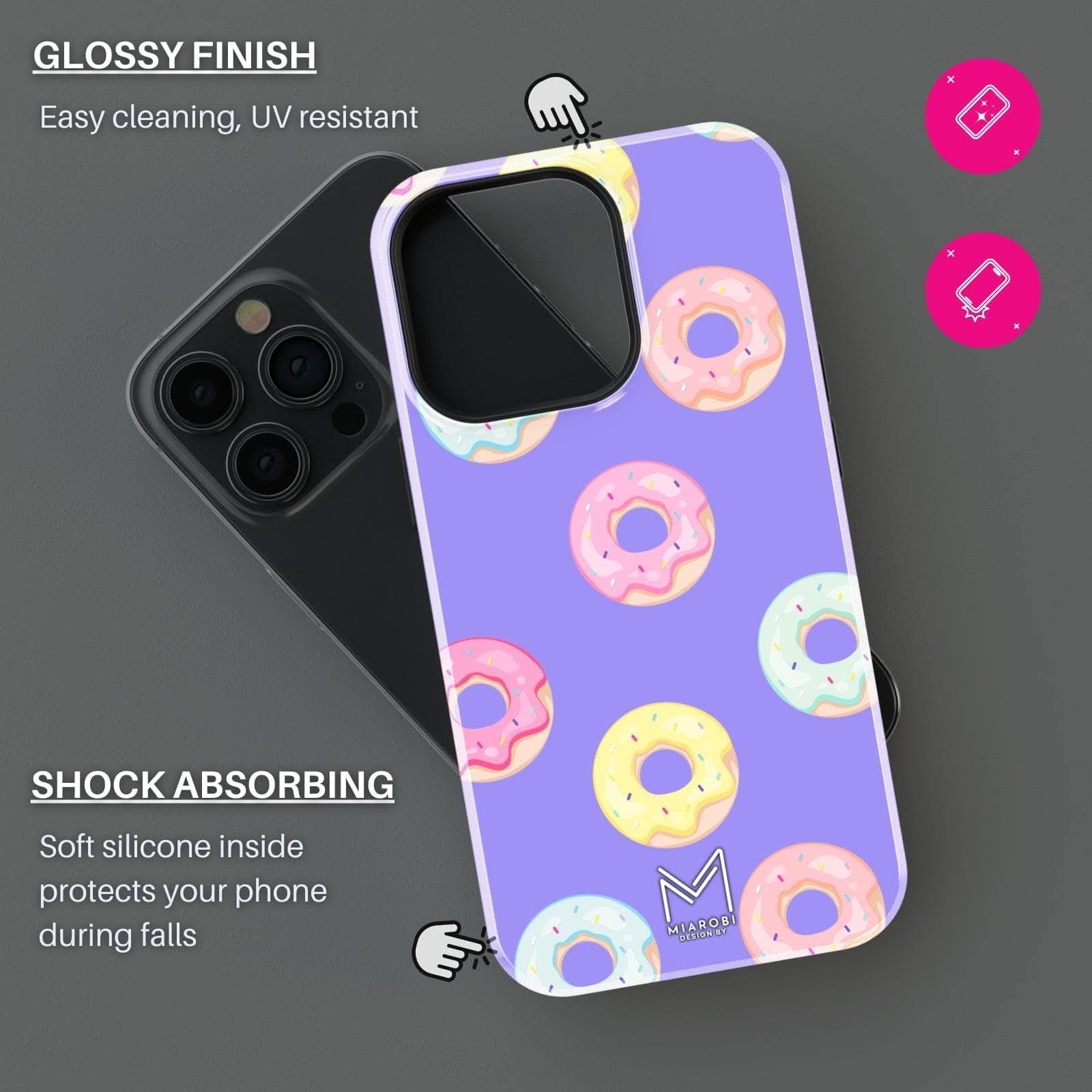 The Daily Donut Phone Case - Miarobi Design By