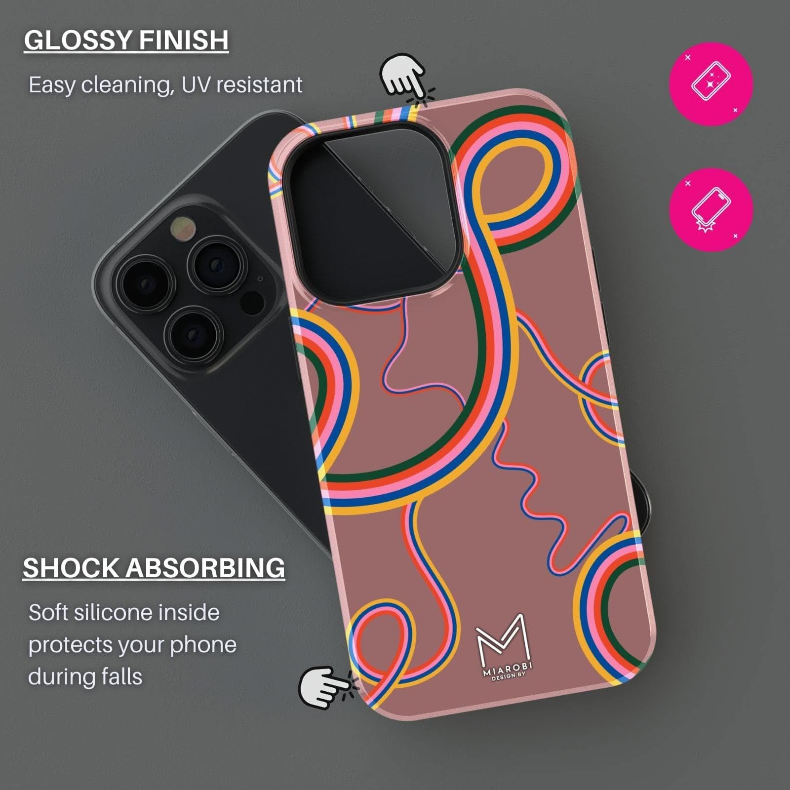 Twisted Candy Phone Case - Miarobi Design By