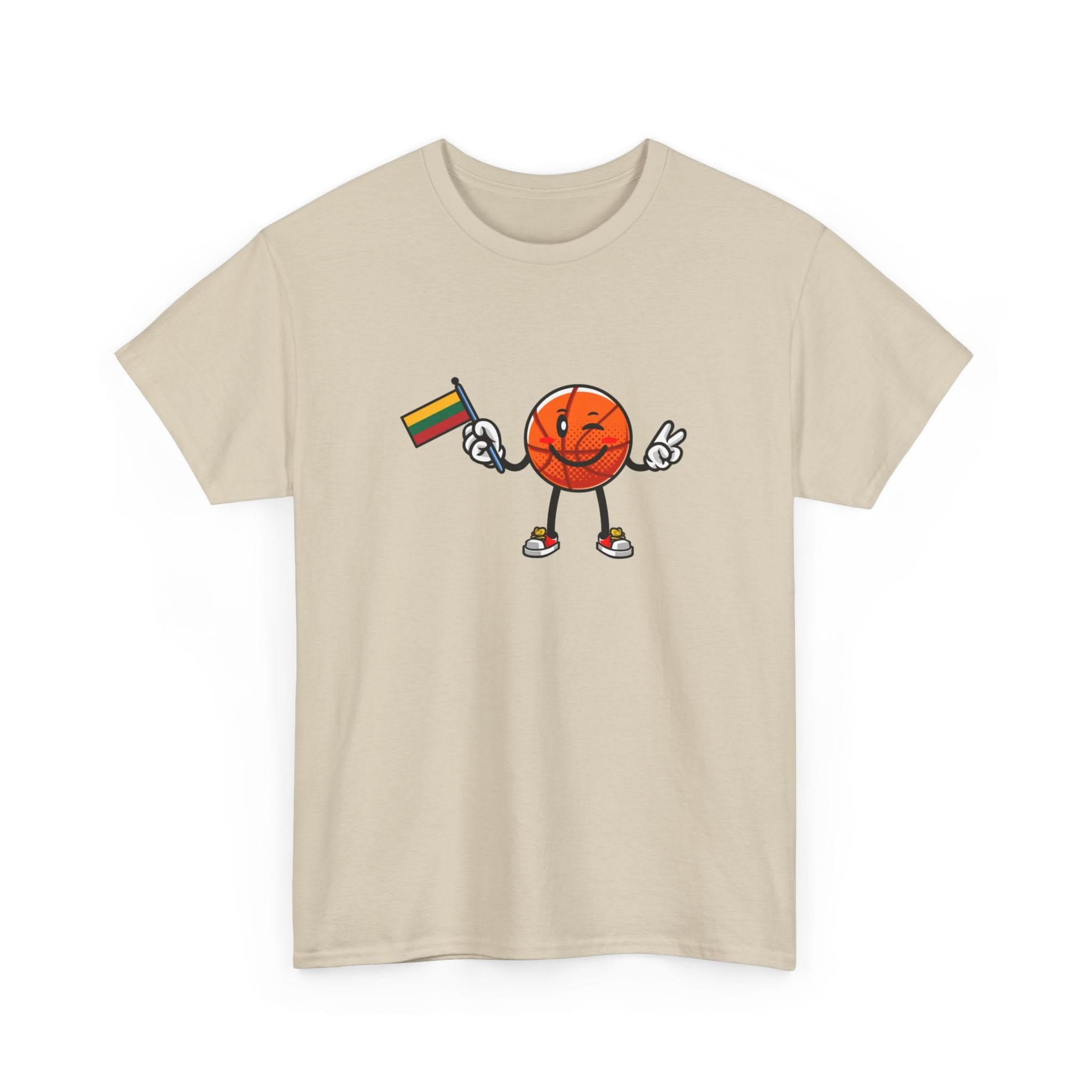 Fun Basketball - T-Shirt Unisex Heavy Cotton Tee