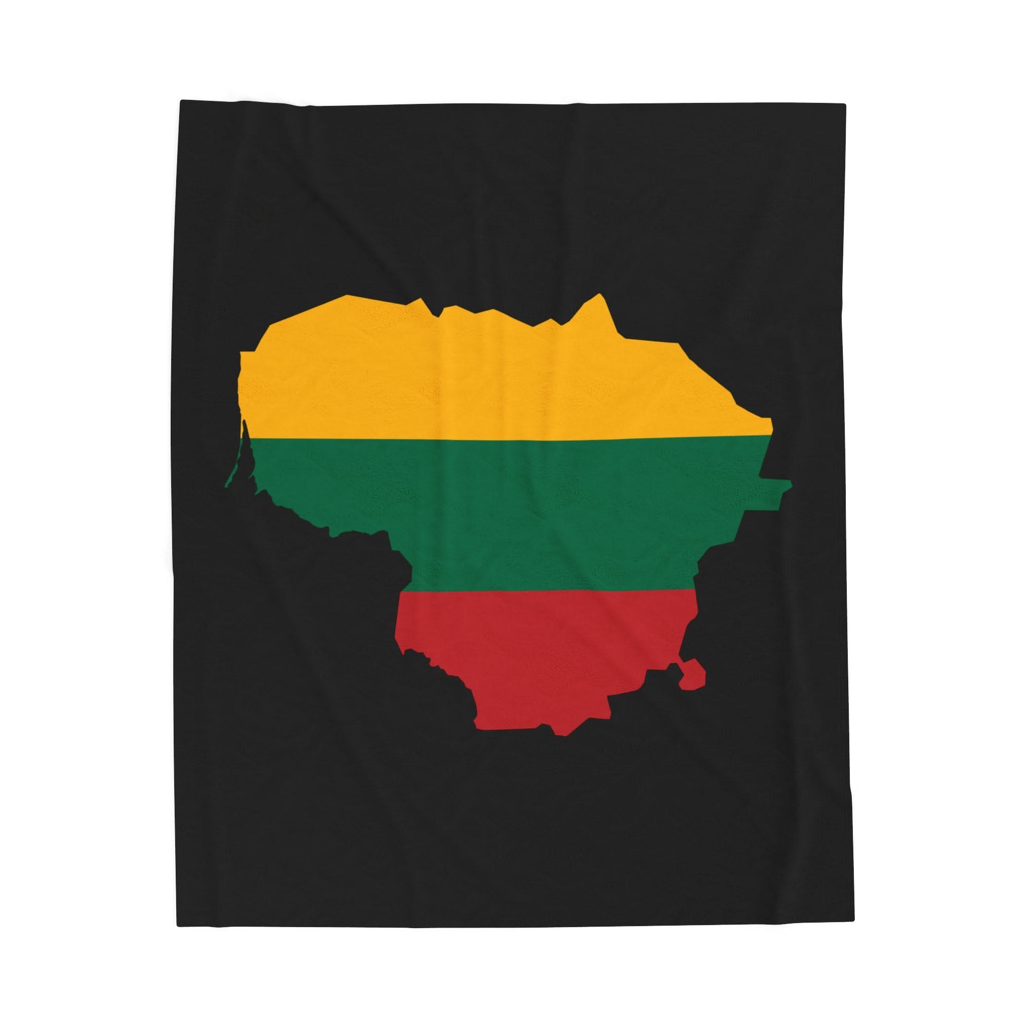 Lithuania Flag Velveteen Plush Blanket