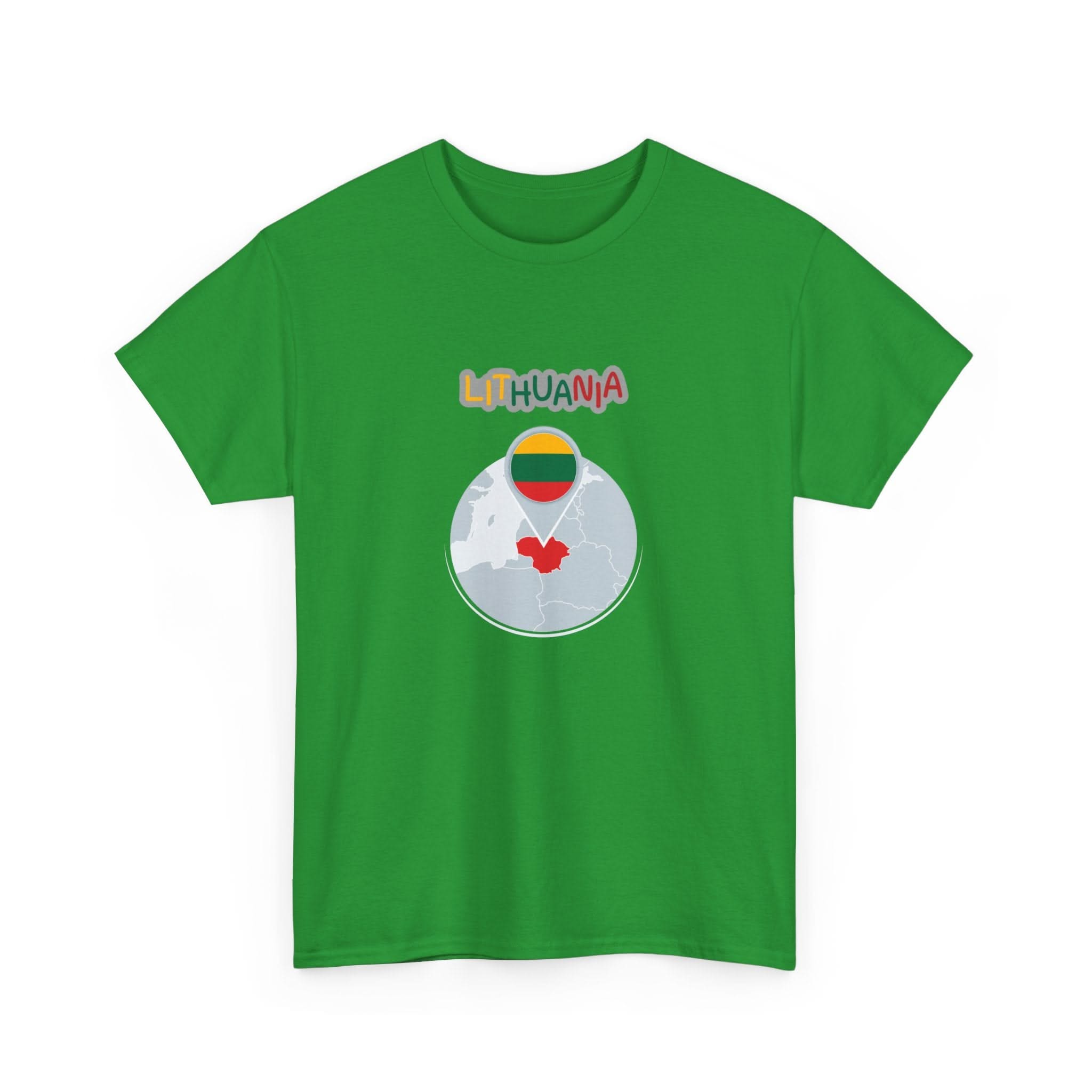 Lithuania Love - T-Shirt Unisex Heavy Cotton Tee