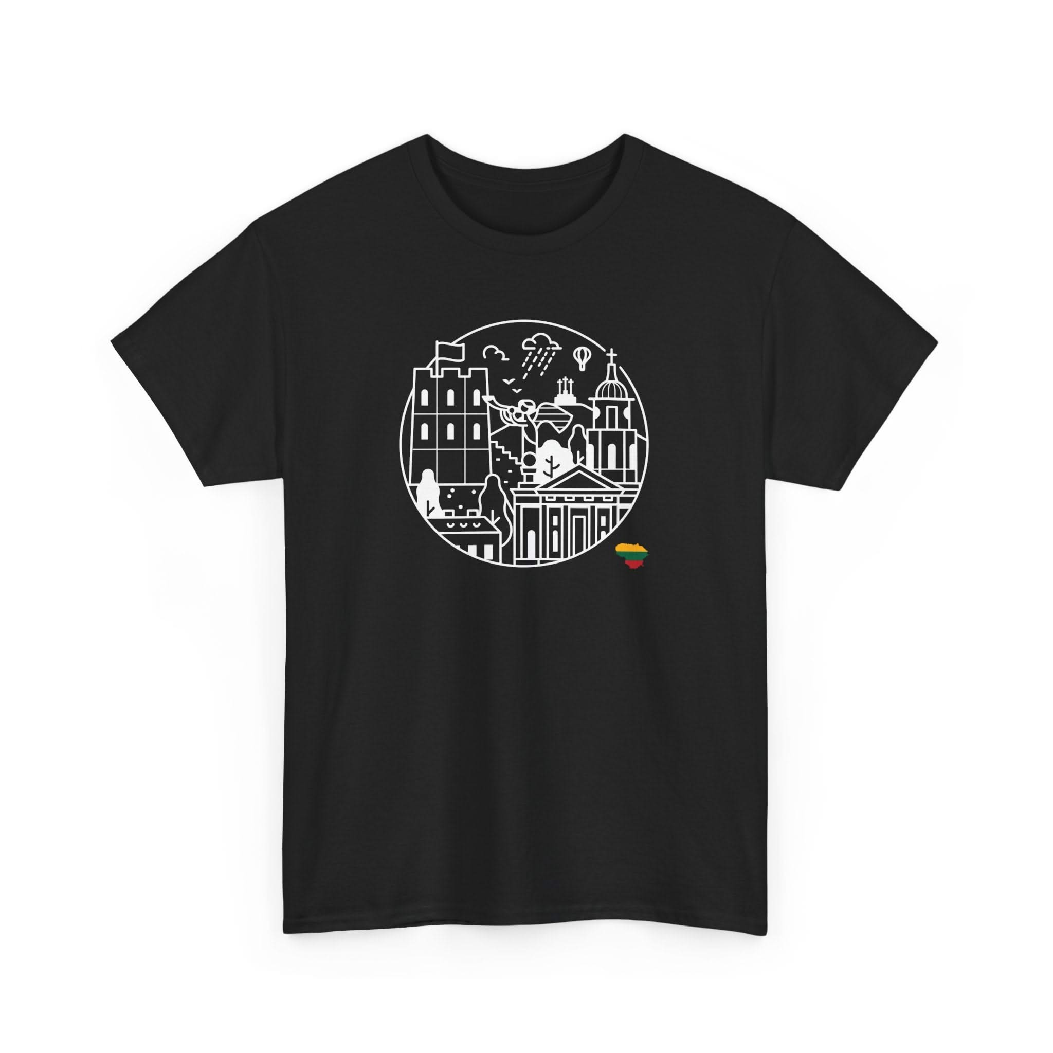 Vilnius T-Shirt - Unisex Heavy Cotton Tee