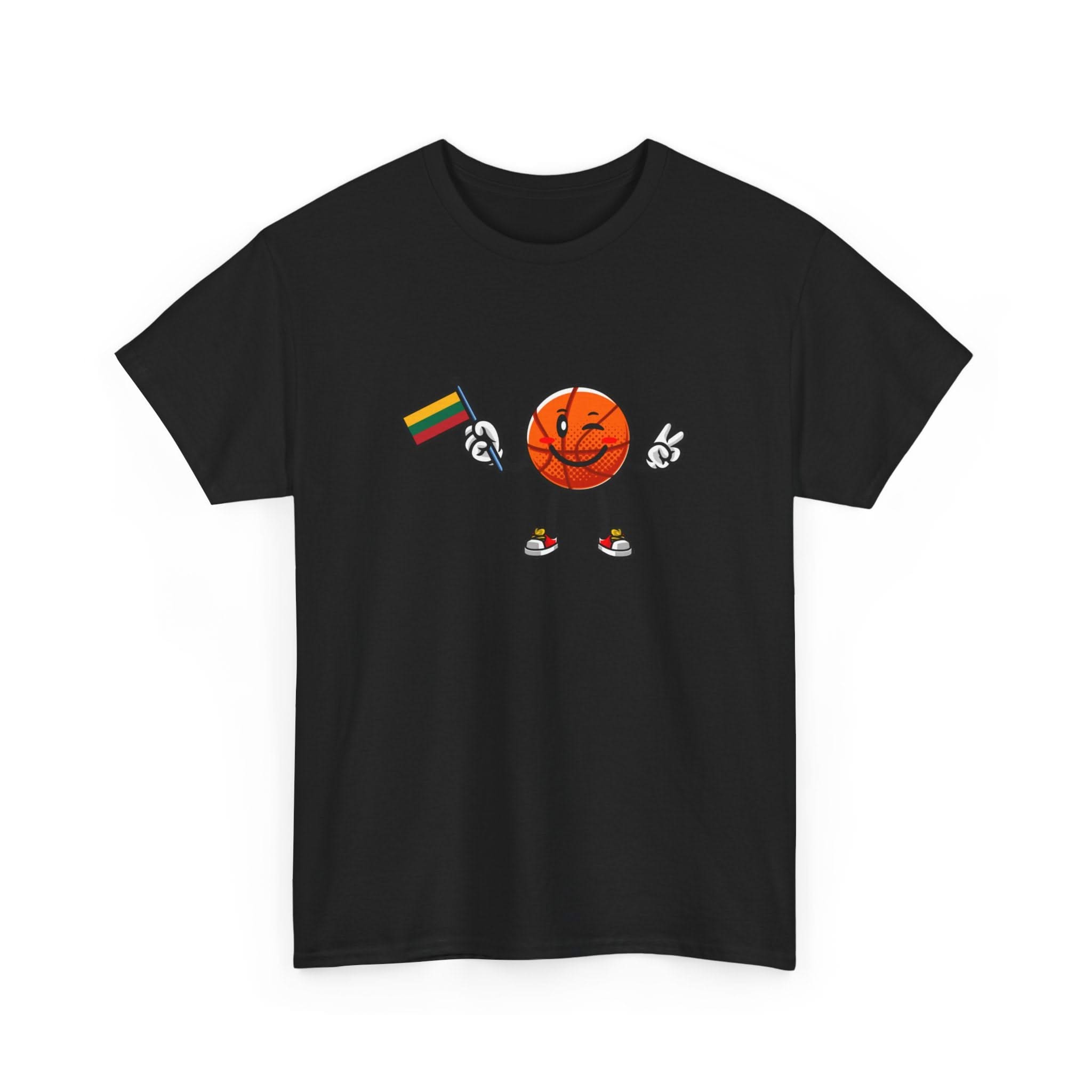 Fun Basketball - T-Shirt Unisex Heavy Cotton Tee