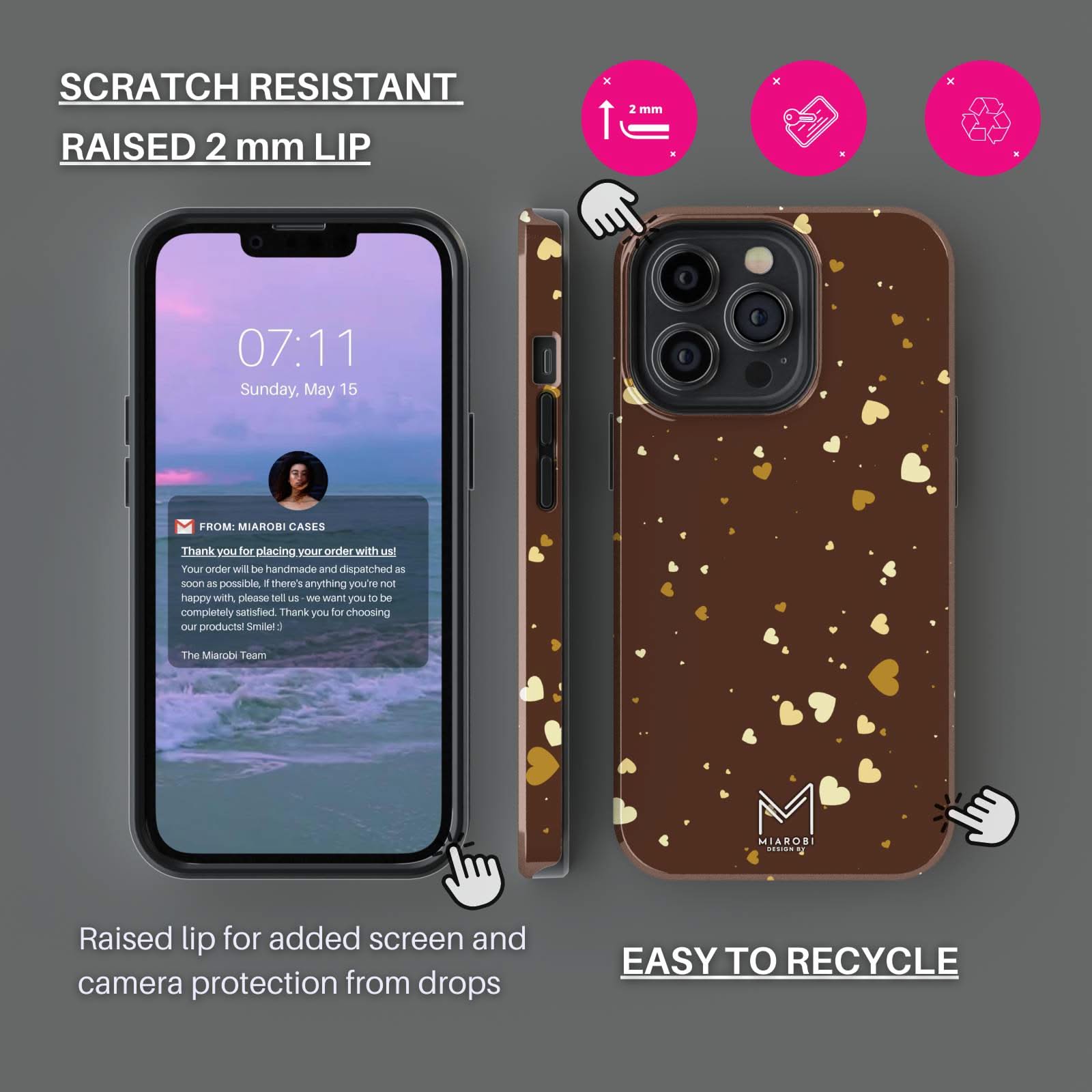 Chocolate Love Phone Case