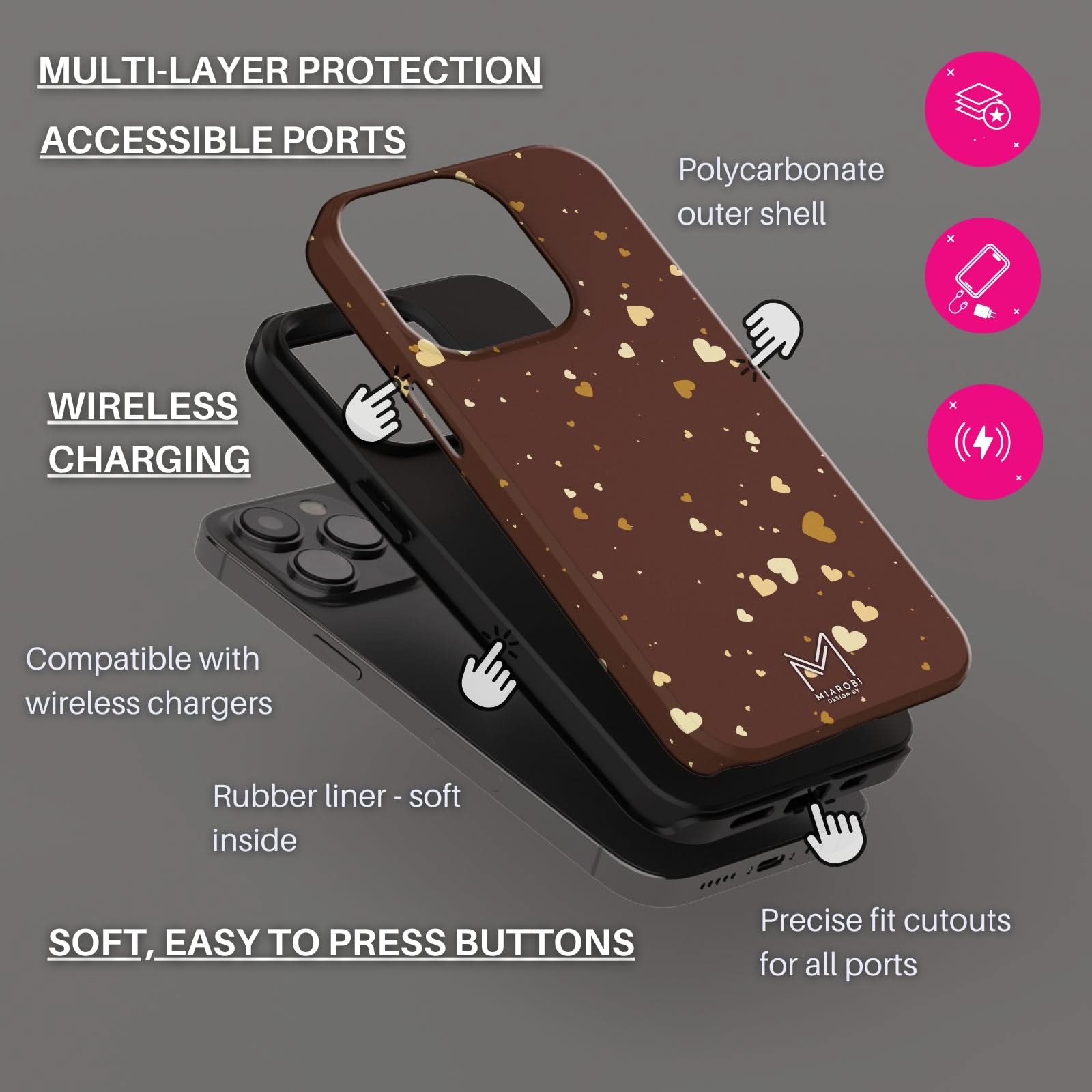 Chocolate Love Phone Case
