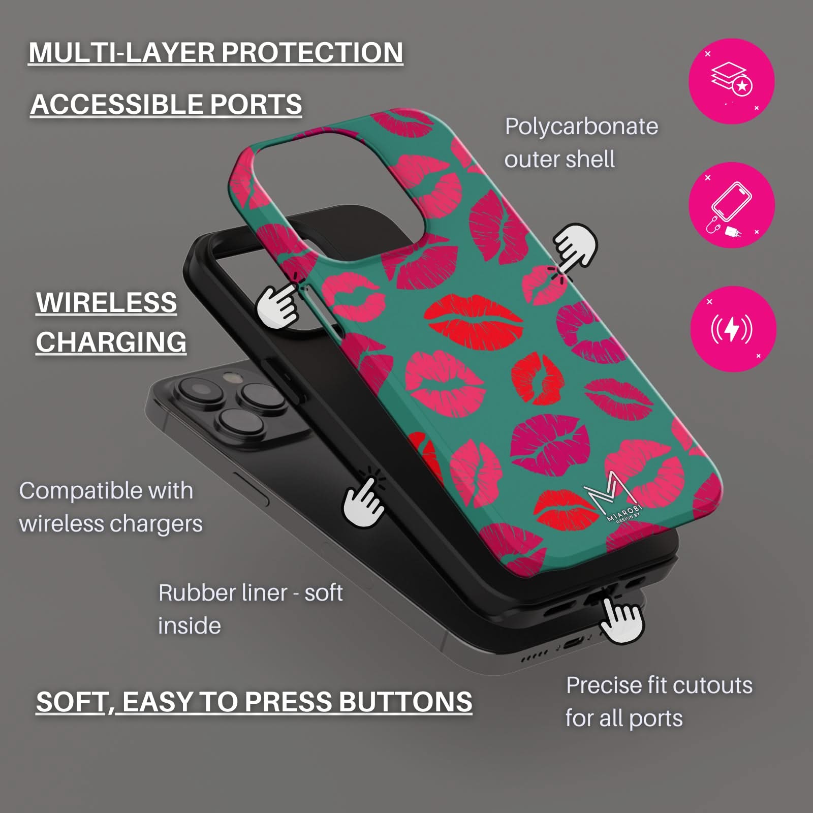 Hottest Kisses Phone Case