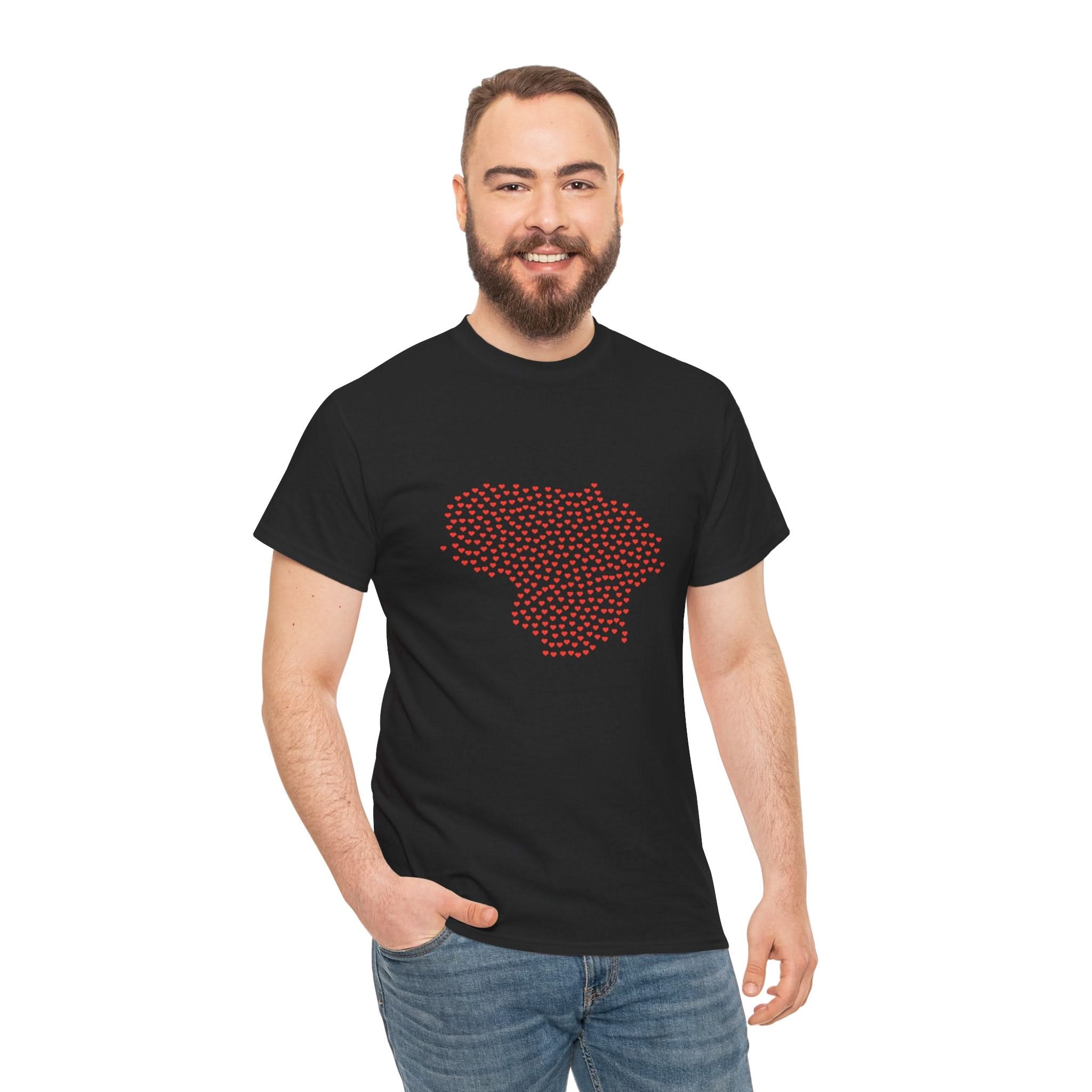 Lithuanian Hearts - T-Shirt Unisex Heavy Cotton Tee