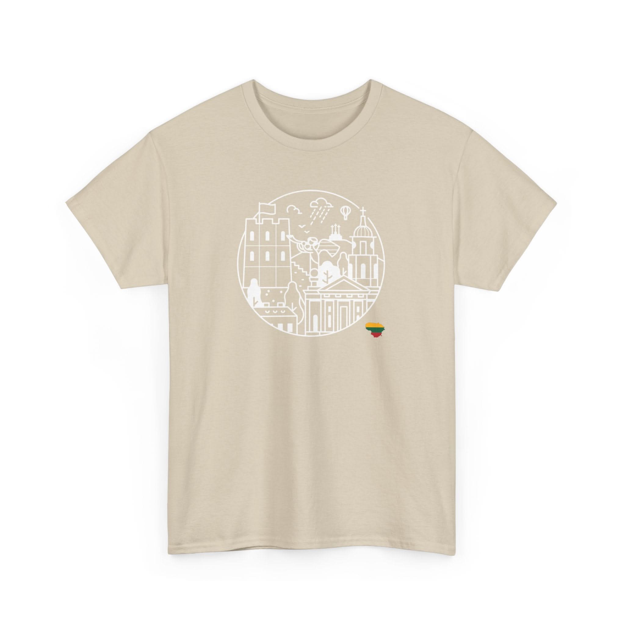 Vilnius T-Shirt - Unisex Heavy Cotton Tee