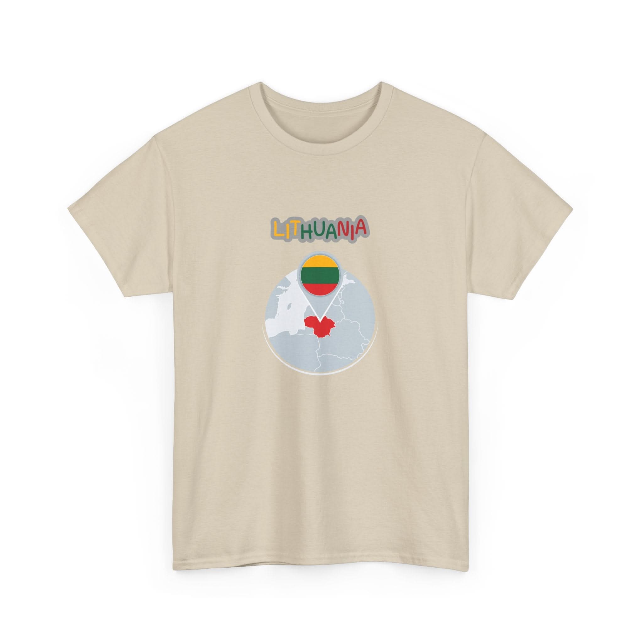 Lithuania Love - T-Shirt Unisex Heavy Cotton Tee