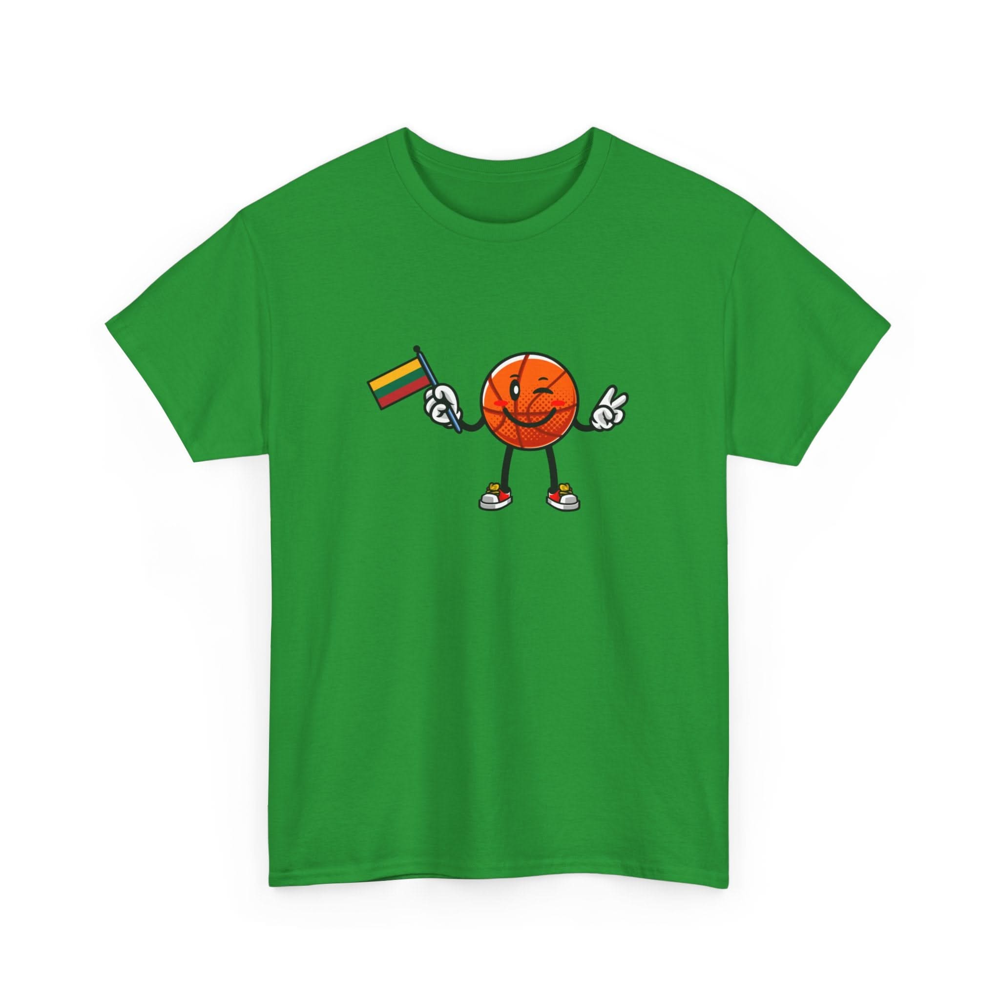 Fun Basketball - T-Shirt Unisex Heavy Cotton Tee