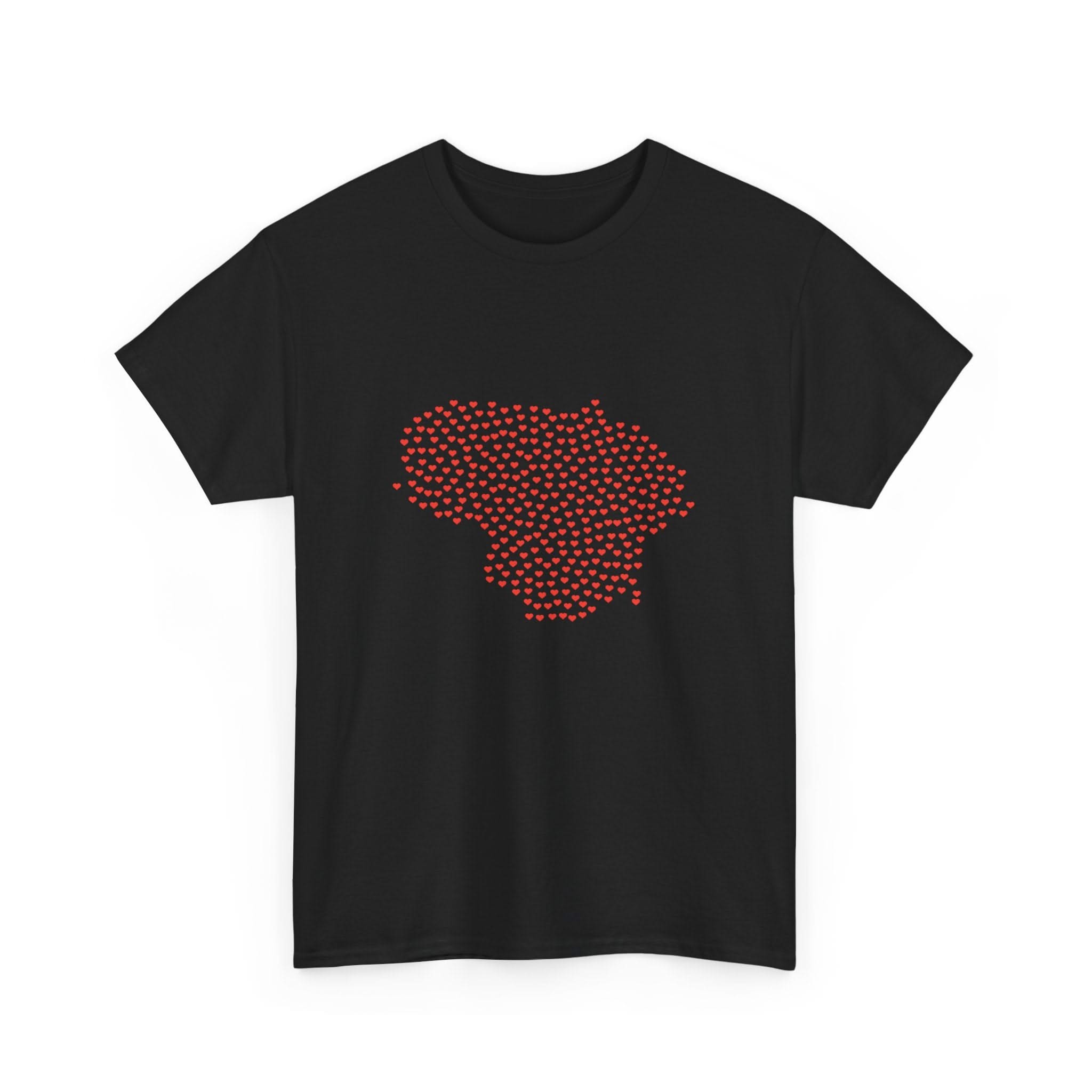 Lithuanian Hearts - T-Shirt Unisex Heavy Cotton Tee