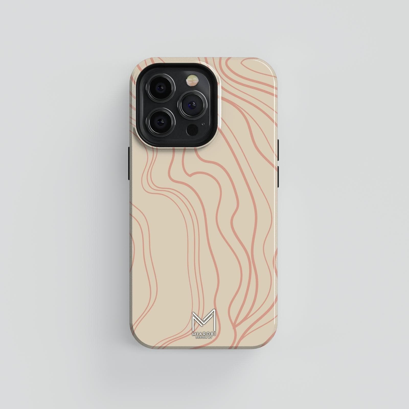 Art in Depth (Latte) Phone Case - Miarobi Design By