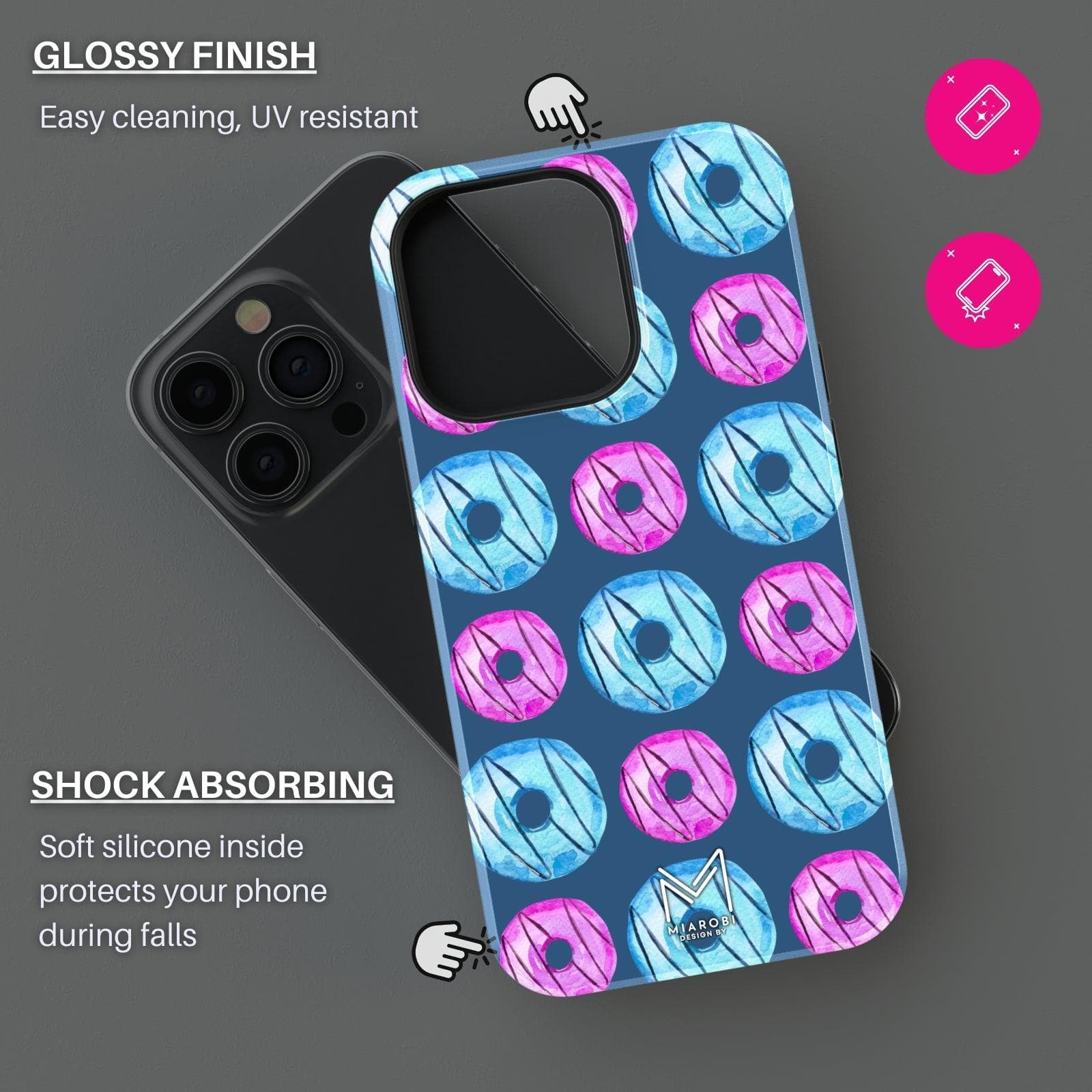 Berrylicious Bliss Phone Case - Miarobi Design By