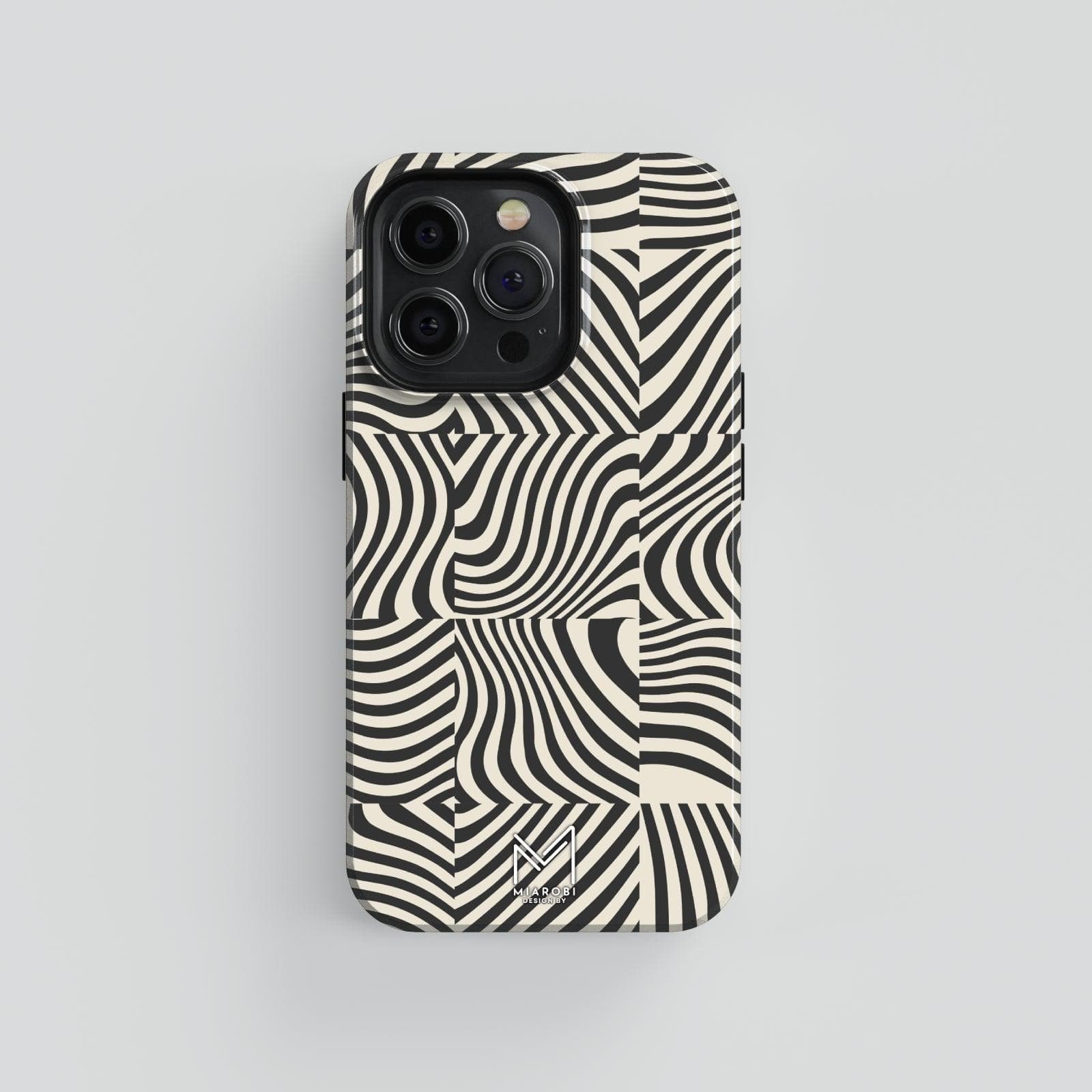 Black & White Zebra Phone Case - Miarobi Design By