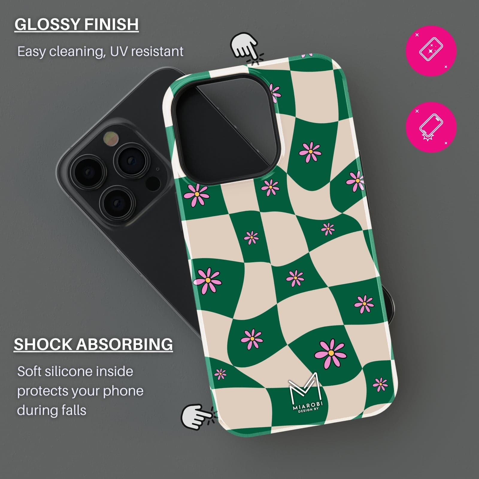 Blossom (Green) Phone Case - Miarobi Design By