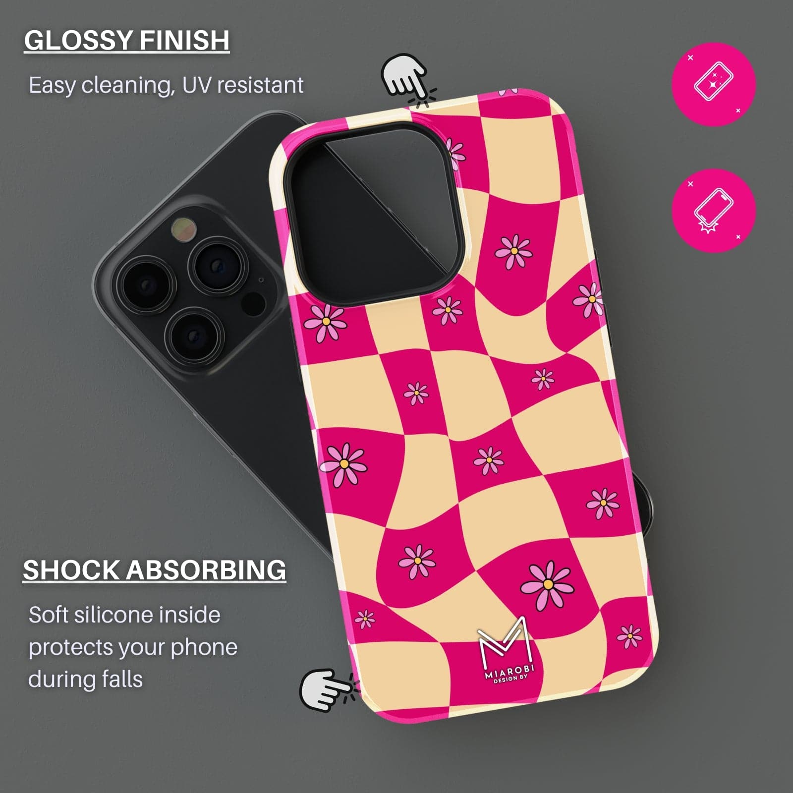 Blossom (Pink) Phone Case - Miarobi Design By