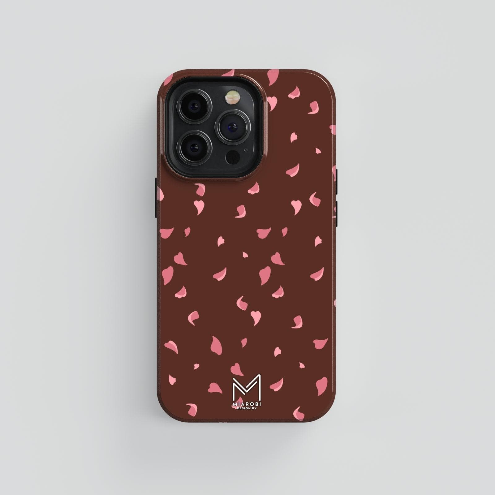 Cherry Blossom (Brown) Phone Case - Miarobi Design By