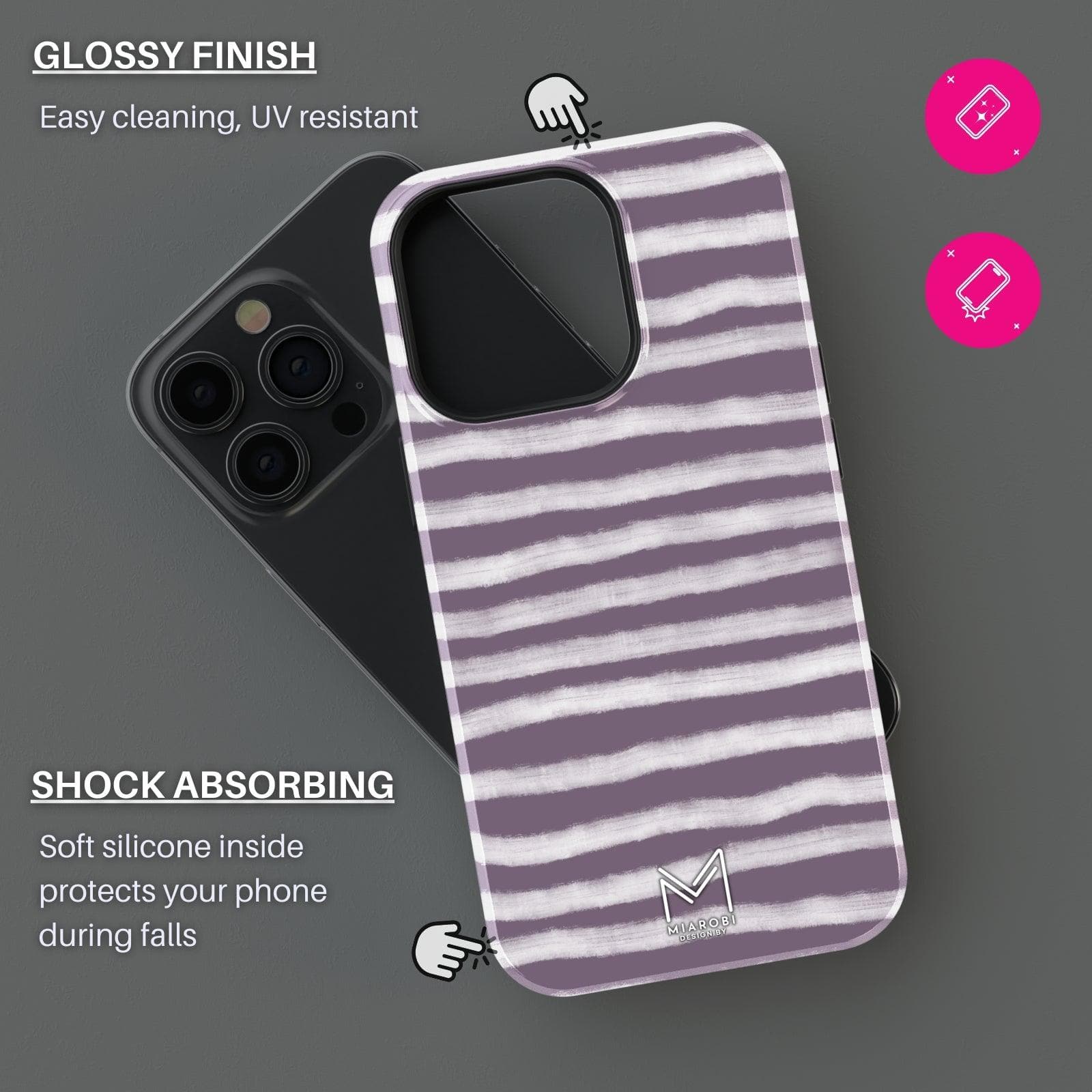 City Chic Zebra Life (Lavander) Phone Case - Miarobi Design By