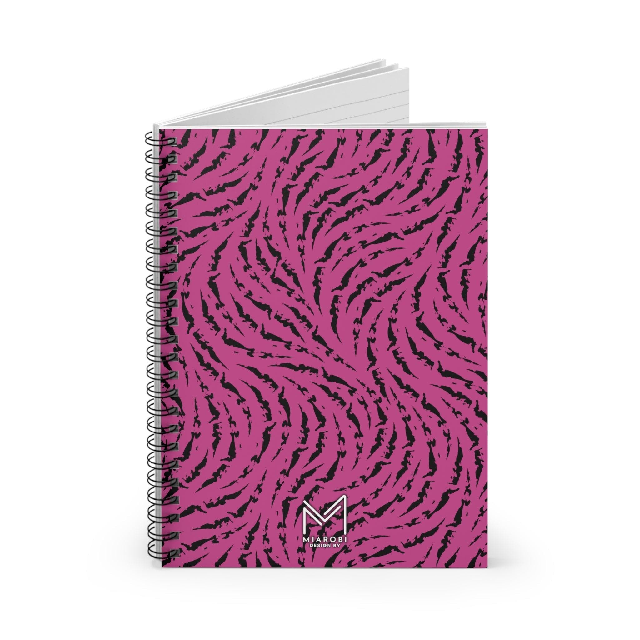 Conversation Starter Spiral Notebook - Miarobi Design By