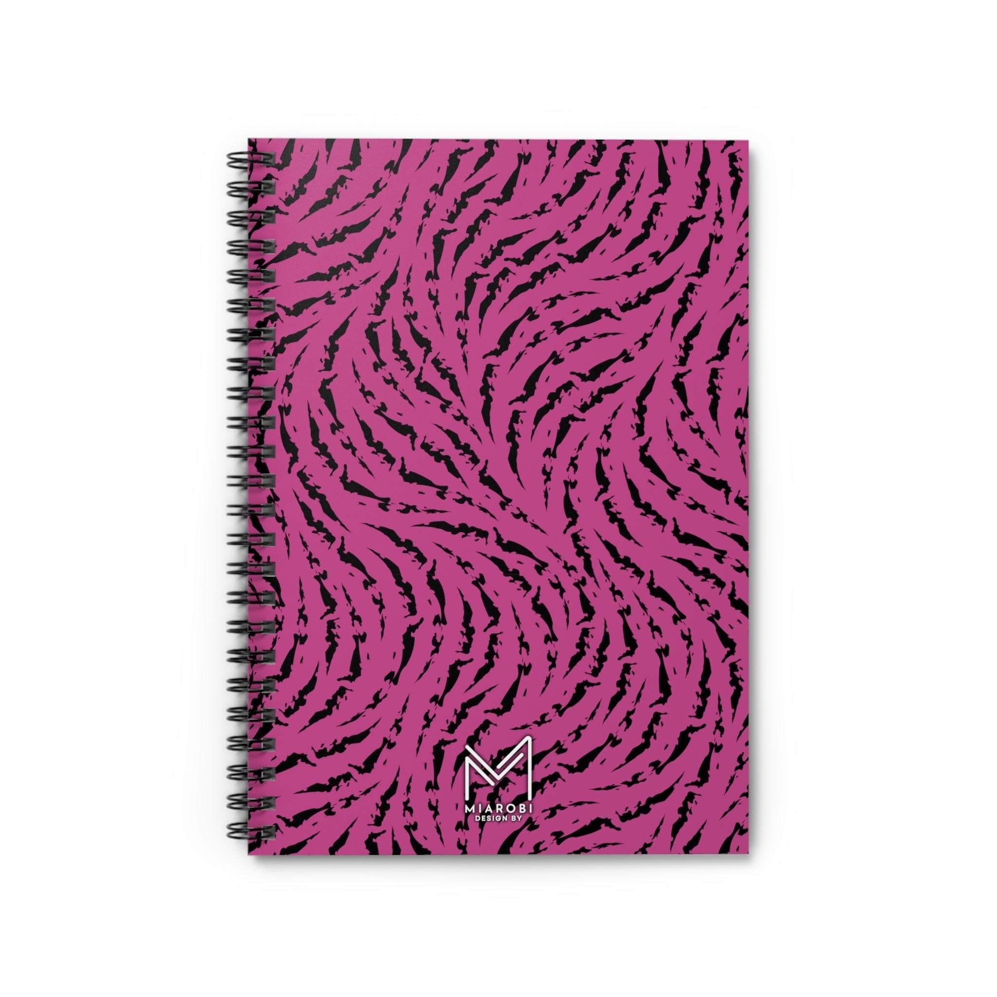 Conversation Starter Spiral Notebook - Miarobi Design By