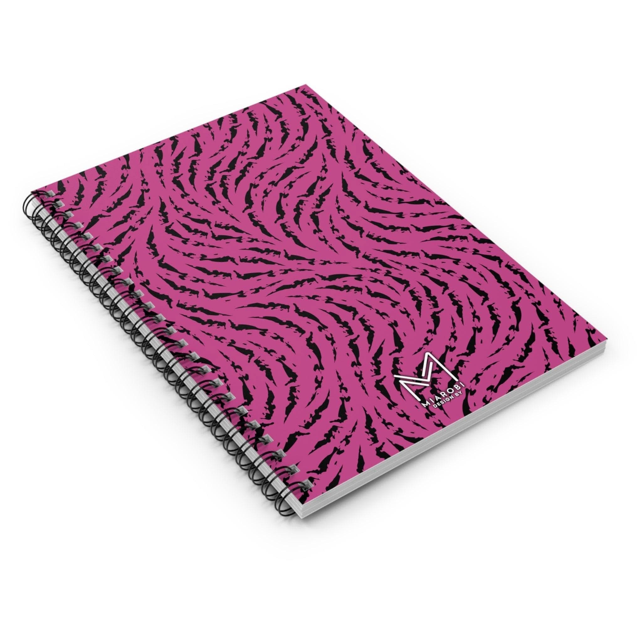 Conversation Starter Spiral Notebook - Miarobi Design By