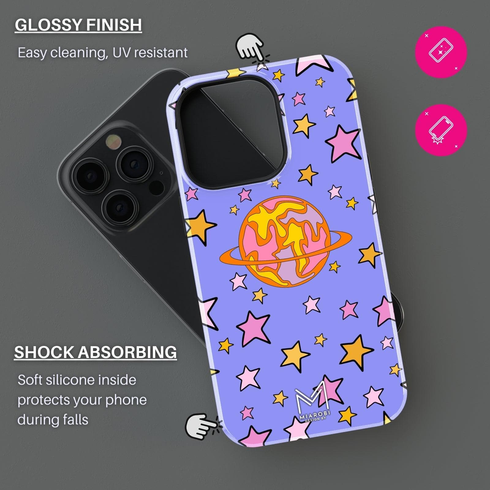 Cosmic Dreams (Blue) Phone Case - Miarobi Design By