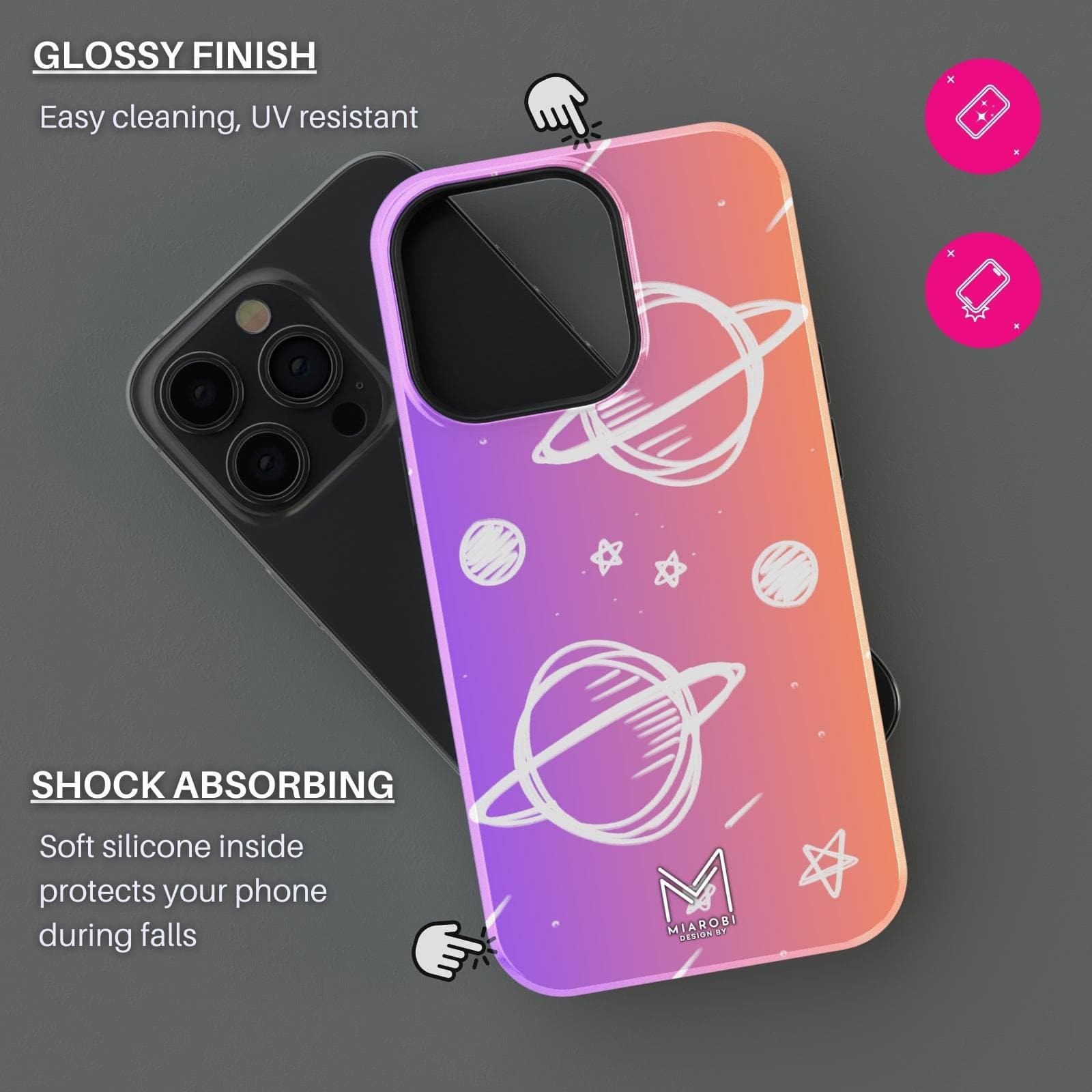 Cosmic Muse Phone Case - Miarobi Design By