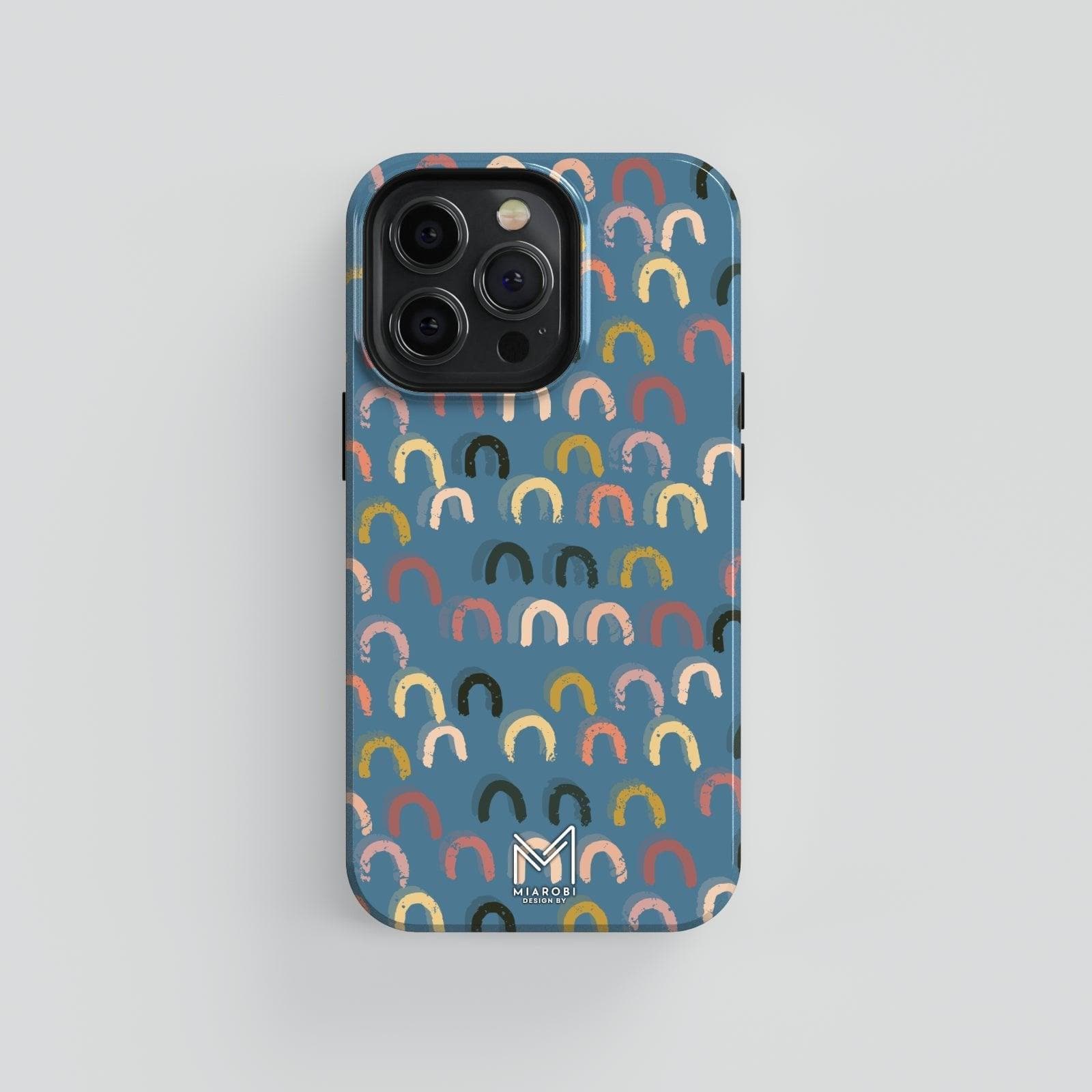 Crazy Rainbow (Blue) Phone Case - Miarobi Design By