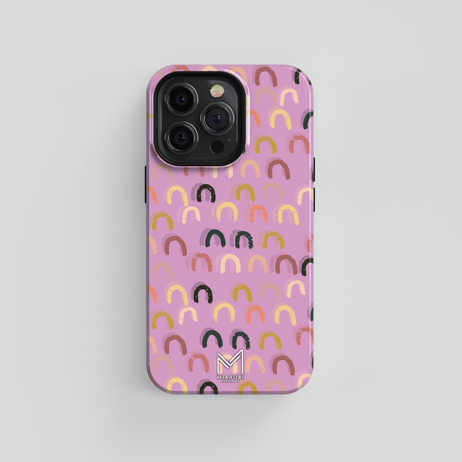 Crazy Rainbow (Pink) Phone Case - Miarobi Design By