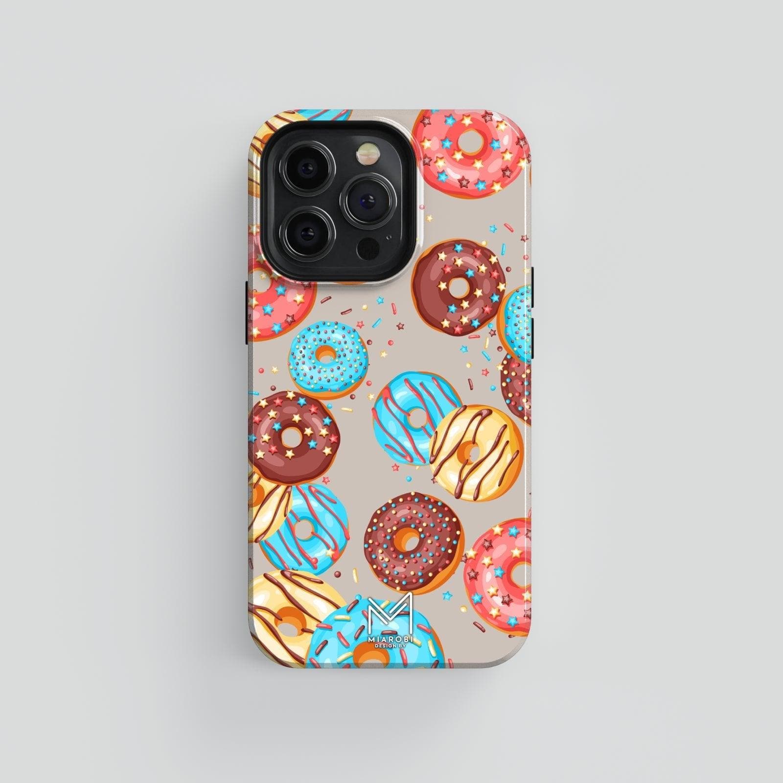 Donut Party (Latte) Phone Case - Miarobi Design By