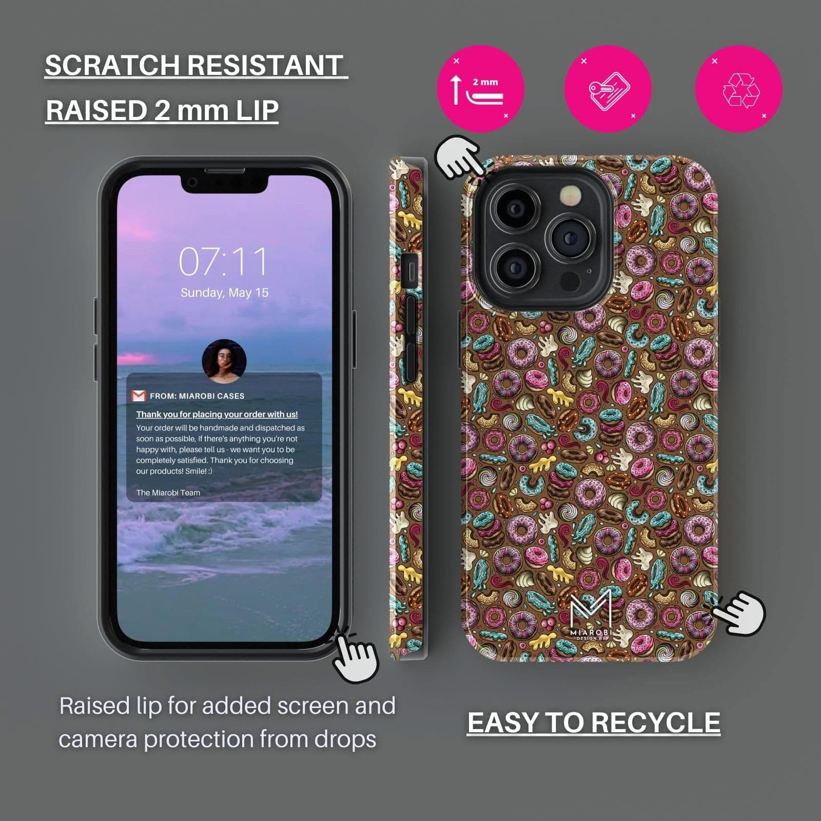 Frosted Bites Phone Case - Miarobi Design By