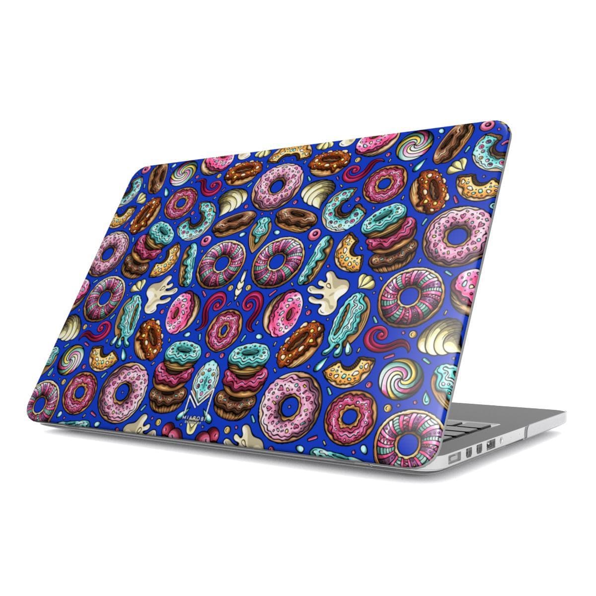 Glazed Craze (Blue) Macbook Hard Case - Miarobi Design By