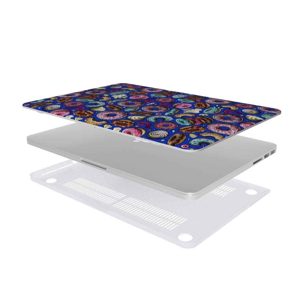 Glazed Craze (Blue) Macbook Hard Case - Miarobi Design By