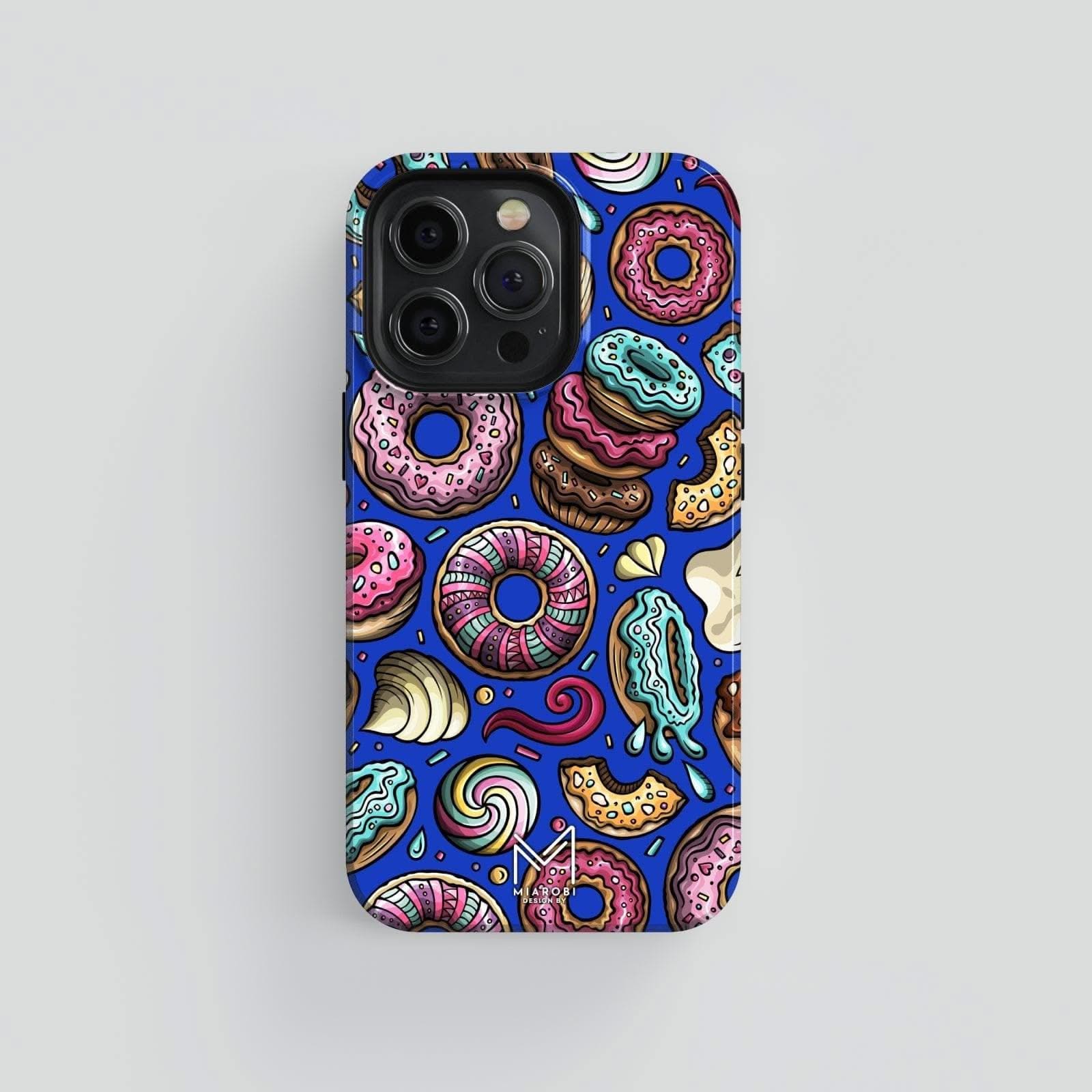 Glazed Craze (Blue) Phone Case - Miarobi Design By