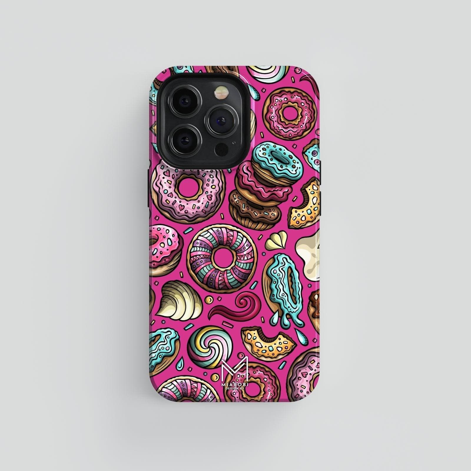 Glazed Craze (Pink) Phone Case - Miarobi Design By