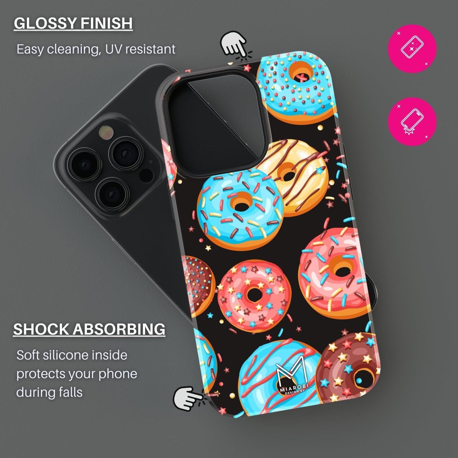 Glazed Galaxy Glow Phone Case - Miarobi Design By