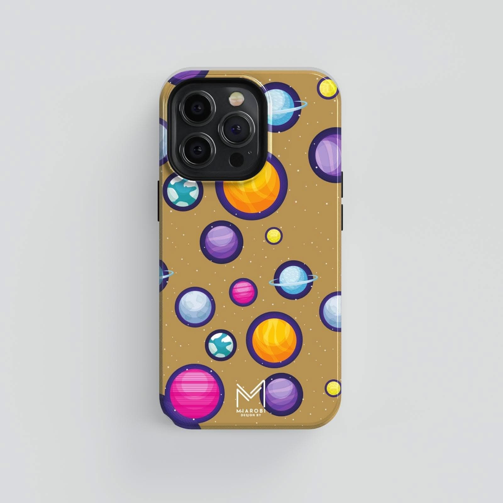 Lunar Glow (Gold) Phone Case - Miarobi Design By