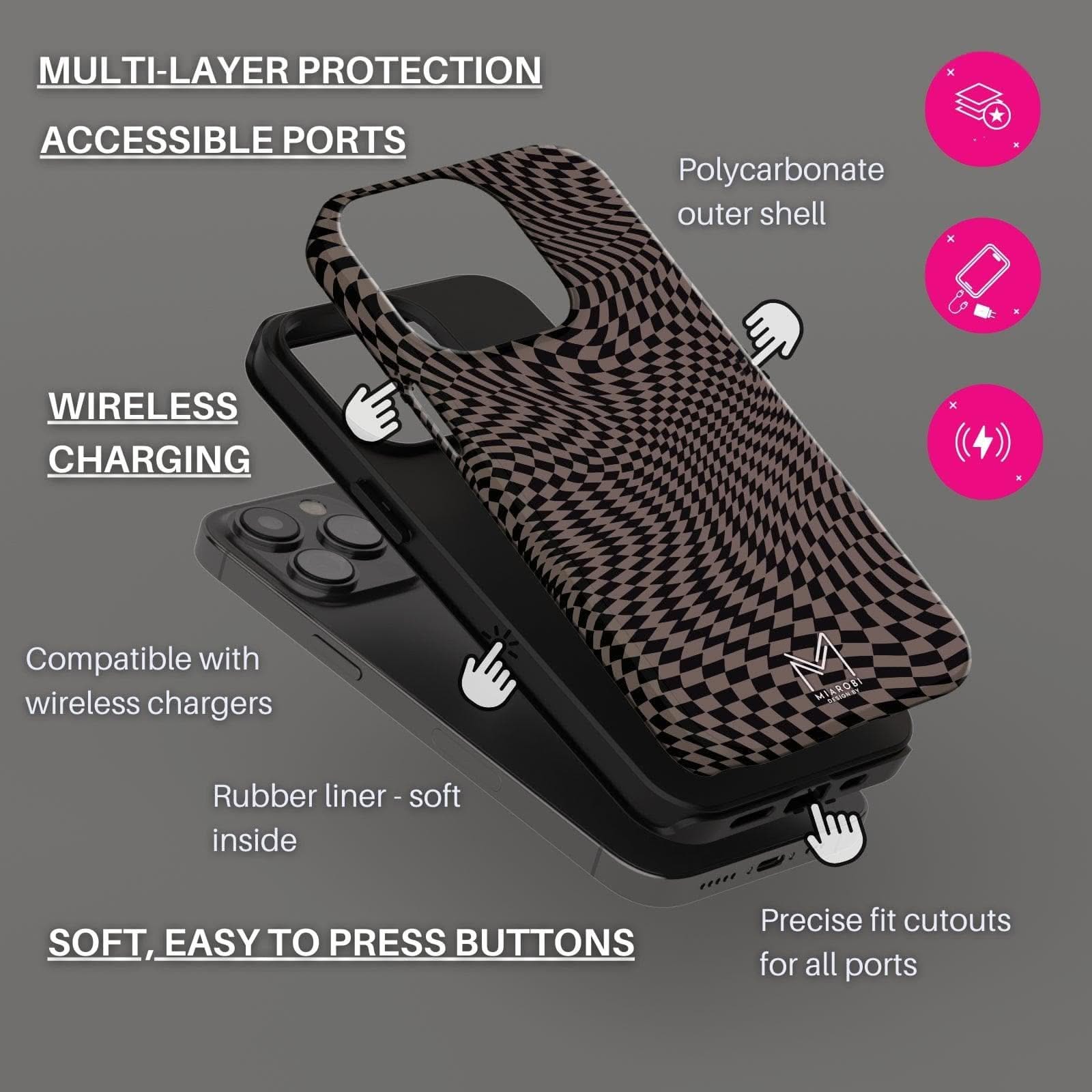 Magic Brown Phone Case - Miarobi Design By