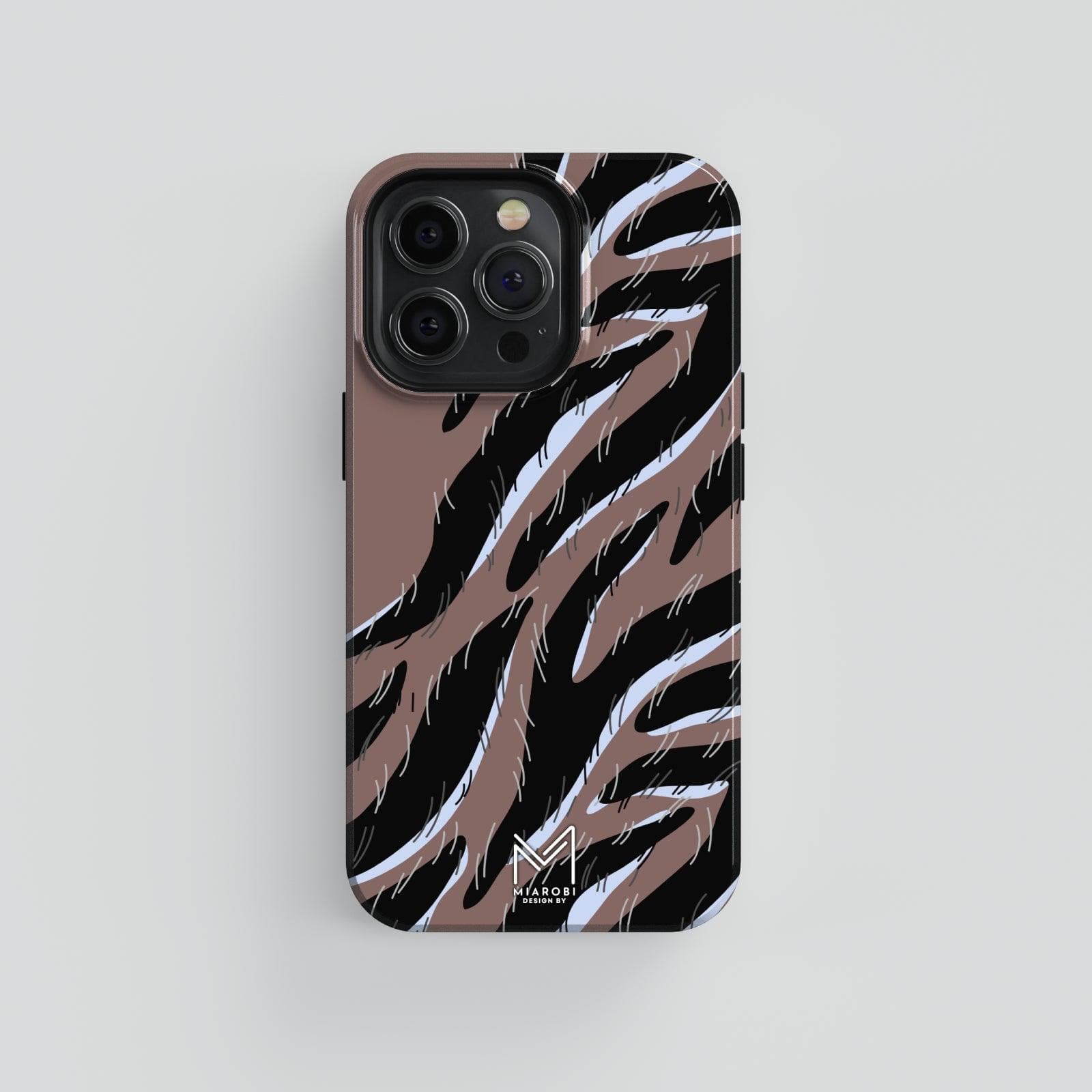 Mesmerize Them Hypnotic (Brown) Phone Case - Miarobi Design By