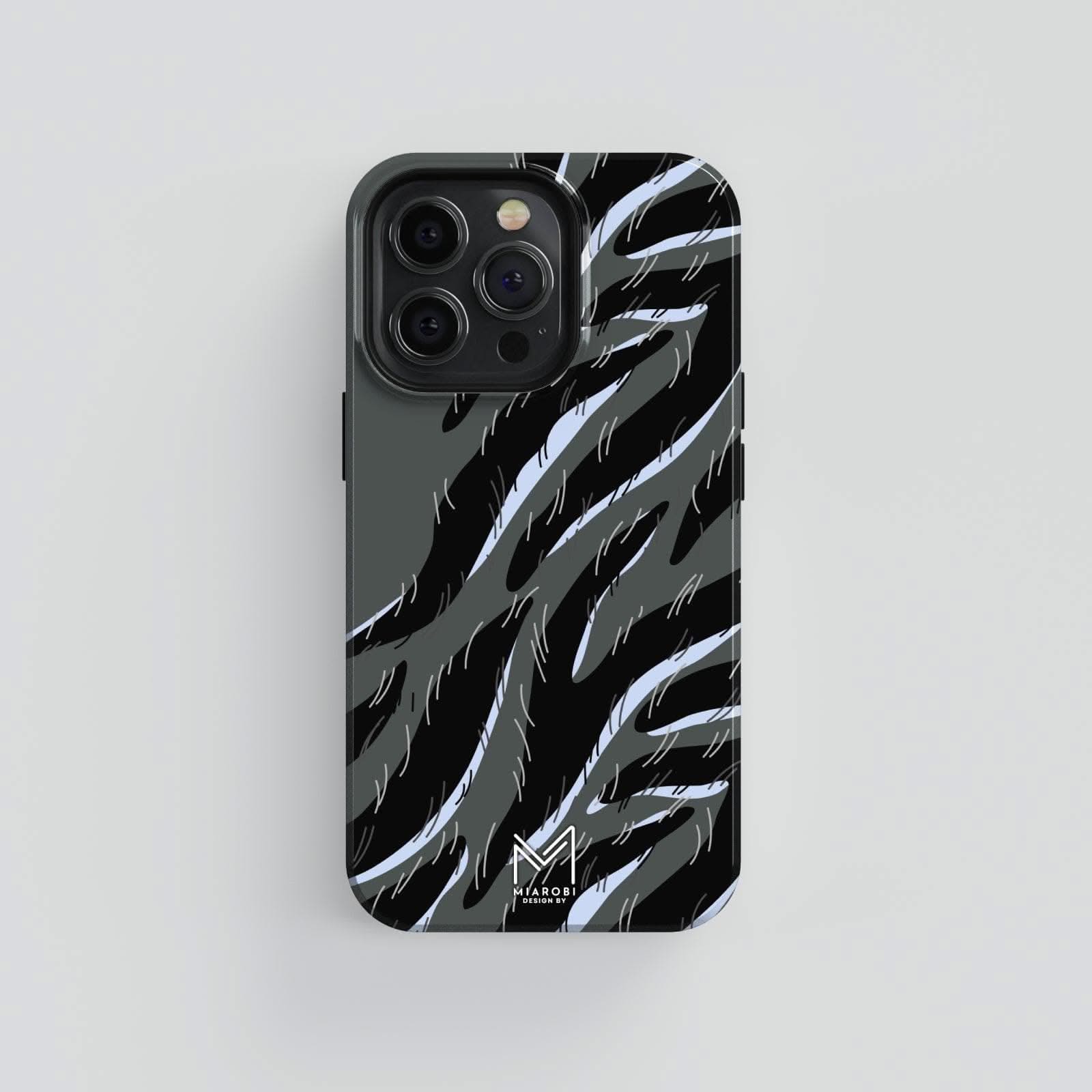 Mesmerize Them Hypnotic (Gray) Phone Case - Miarobi Design By