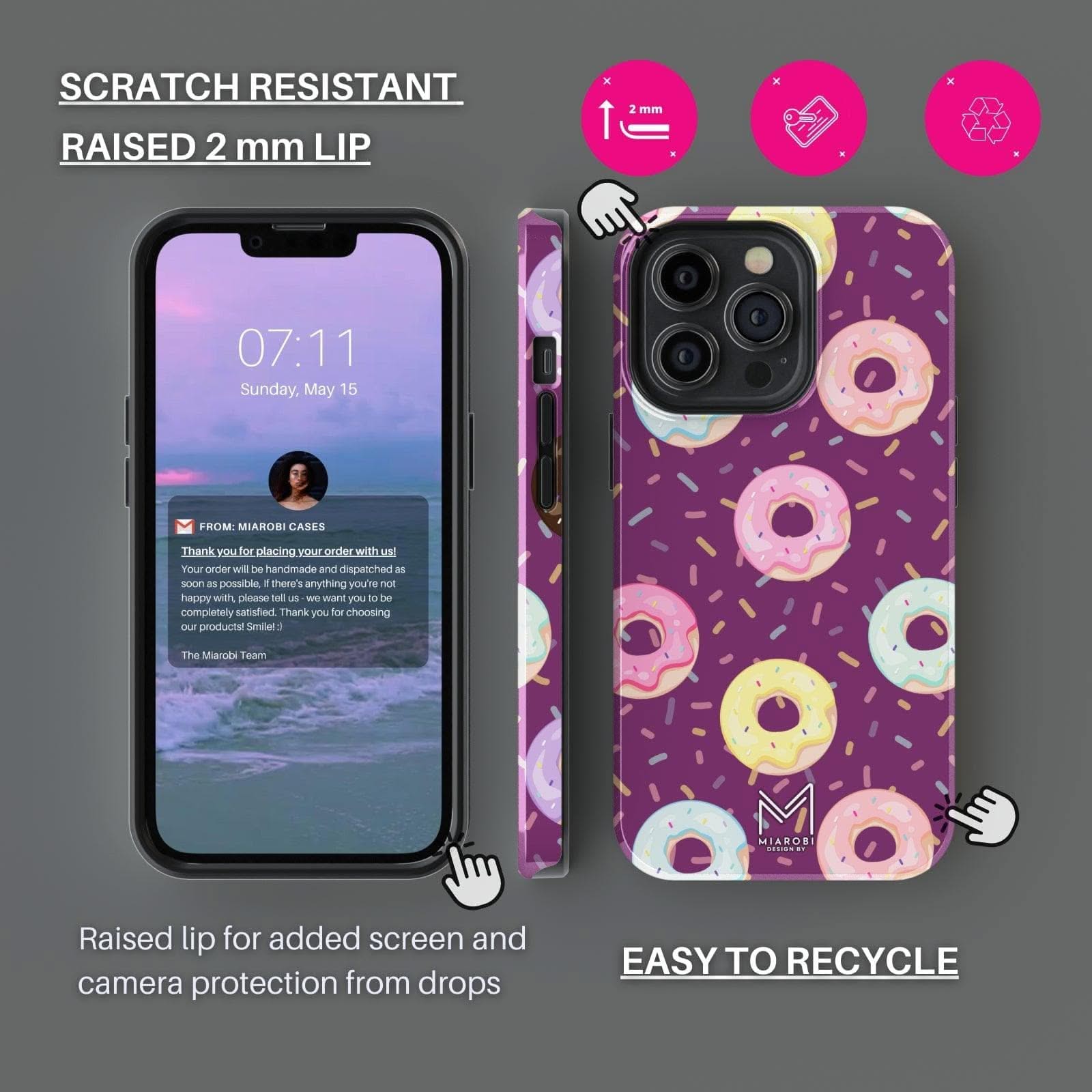 Midnight Munchkins Phone Case - Miarobi Design By