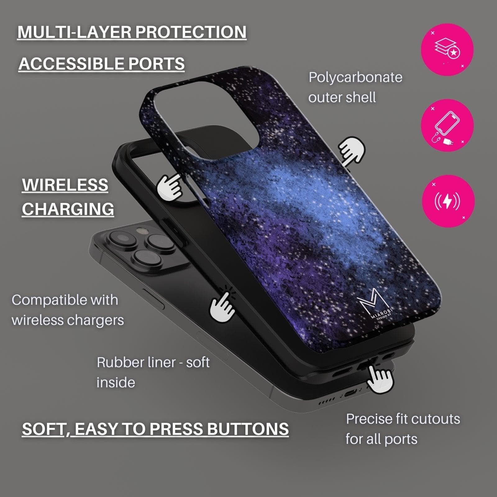 Milky Way Galactic Vibes - Miarobi Design By