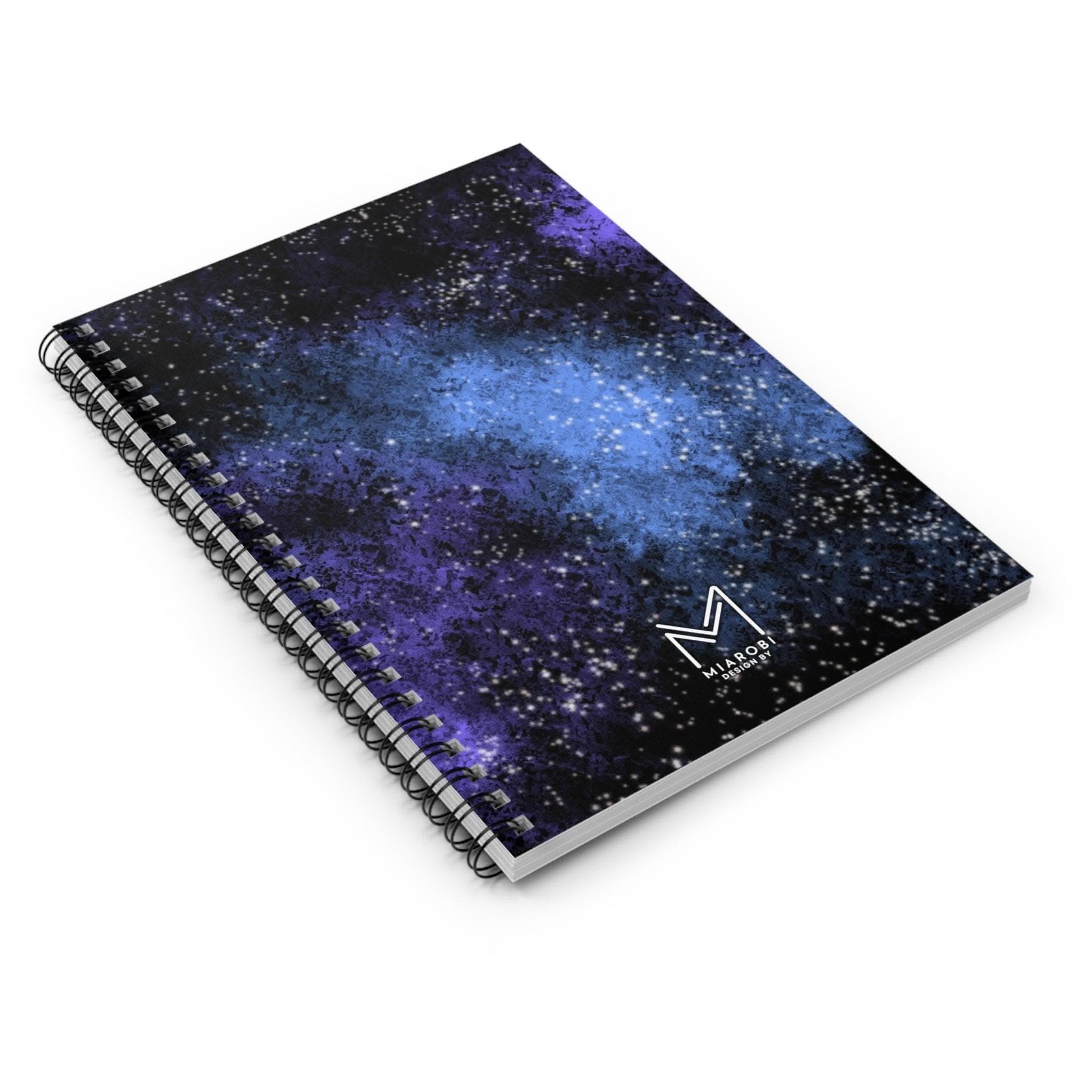 Milky Way Galactic Vibes Spiral Notebook - Miarobi Design By